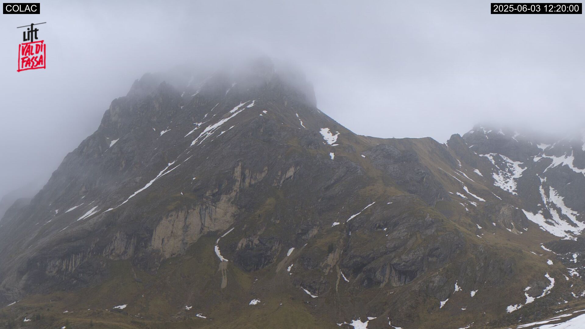 immagine della webcam nei dintorni di Cima Portavescovo: webcam Ciampac Alba