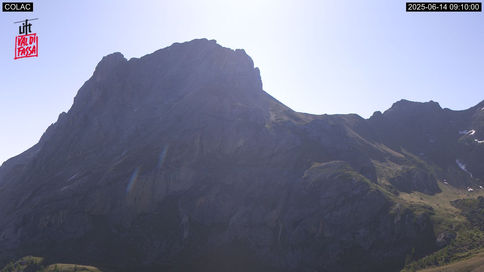 immagine della webcam nei dintorni di Falcade: webcam Penia di Canazei