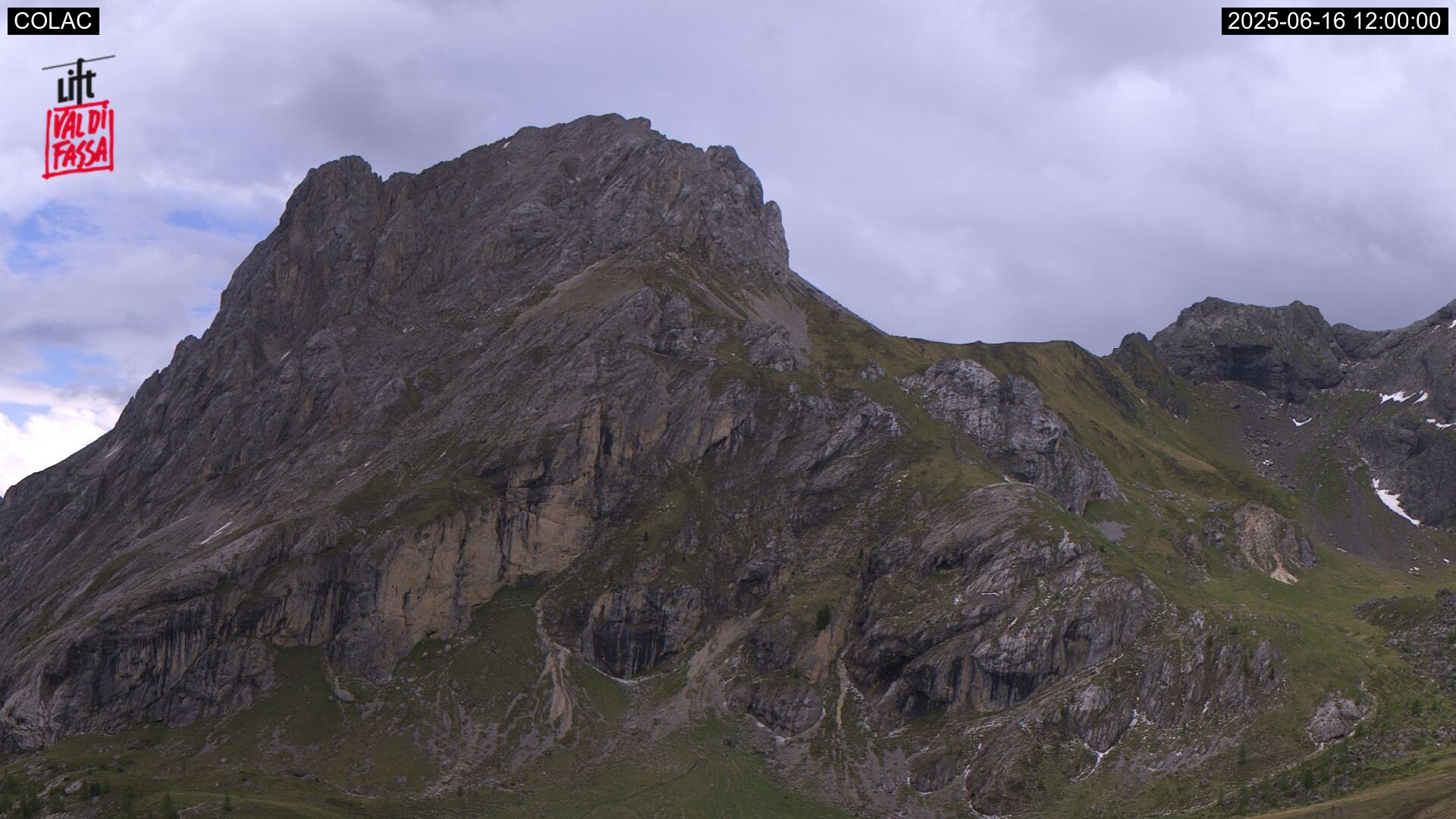immagine della webcam nei dintorni di Malga Ciapela: webcam Penia di Canazei