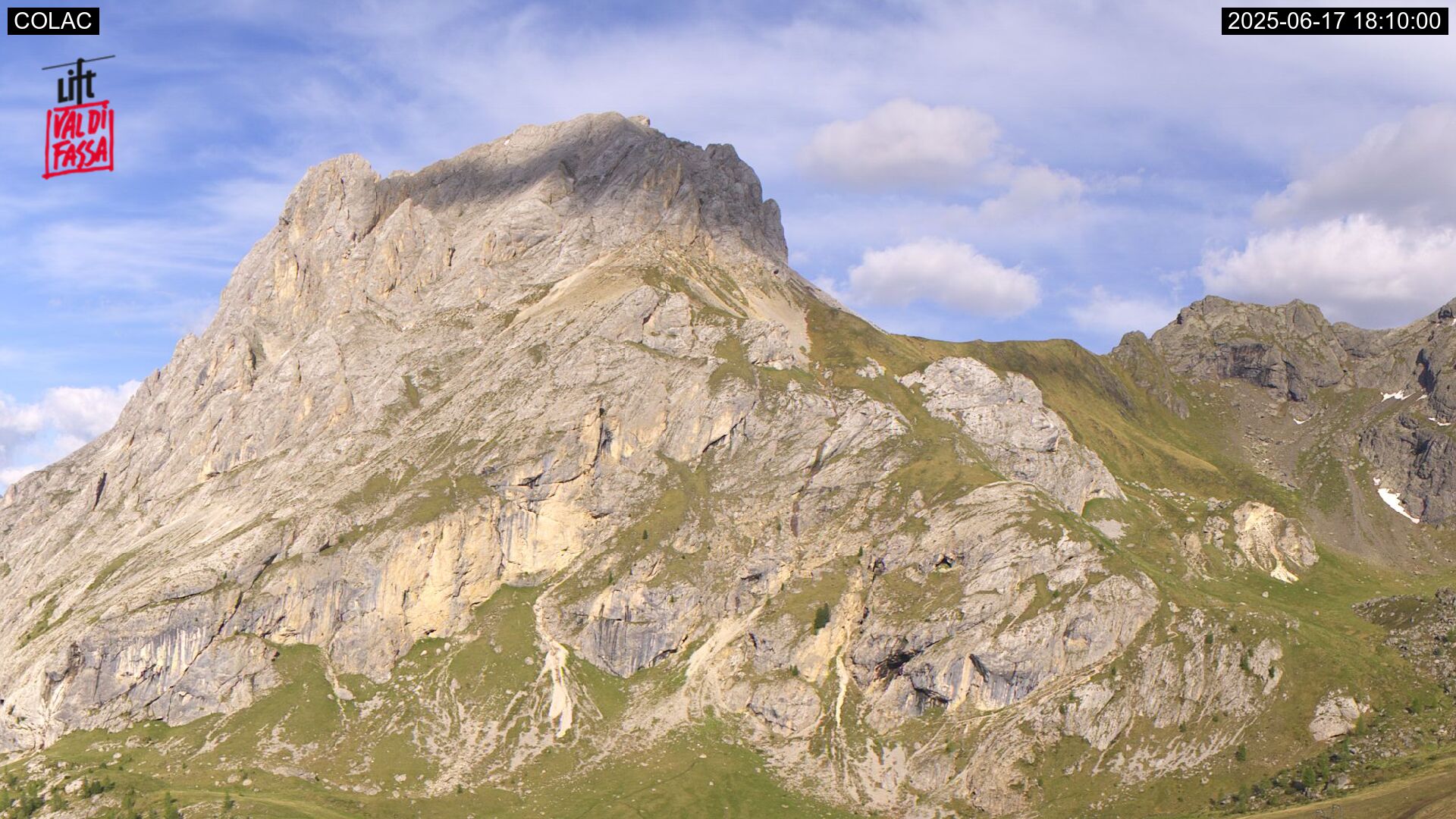 immagine della webcam nei dintorni di Ciampac Alba: webcam Alba di Canazei
