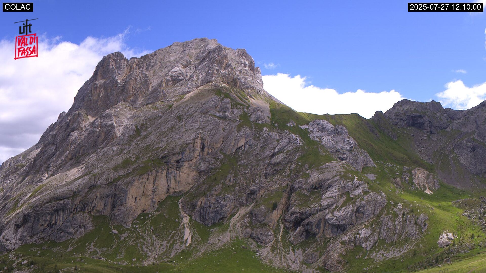 immagine della webcam nei dintorni di Plan Boè: webcam Penia di Canazei