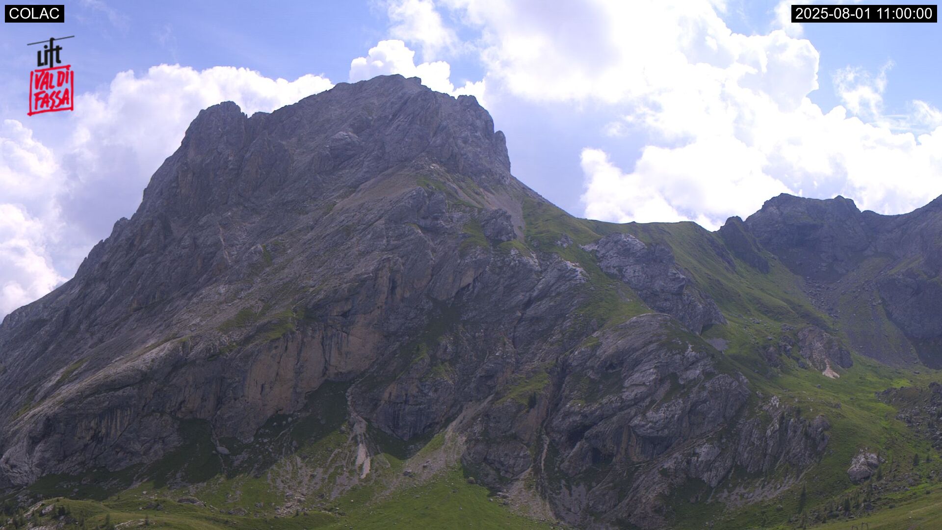 immagine della webcam nei dintorni di Penia di Canazei: webcam Ciampac Alba