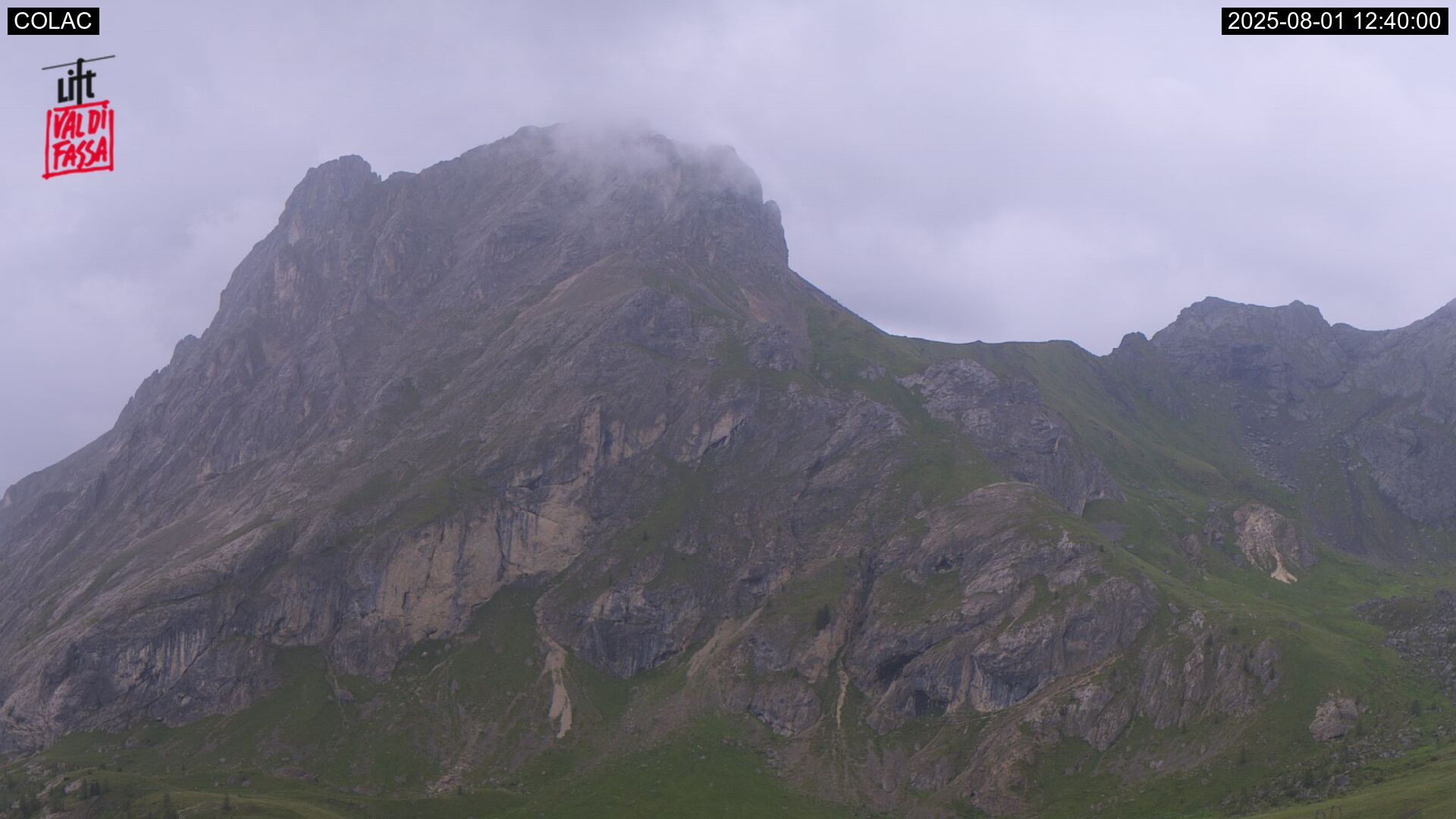 immagine della webcam nei dintorni di Ciampac: webcam Alba di Canazei