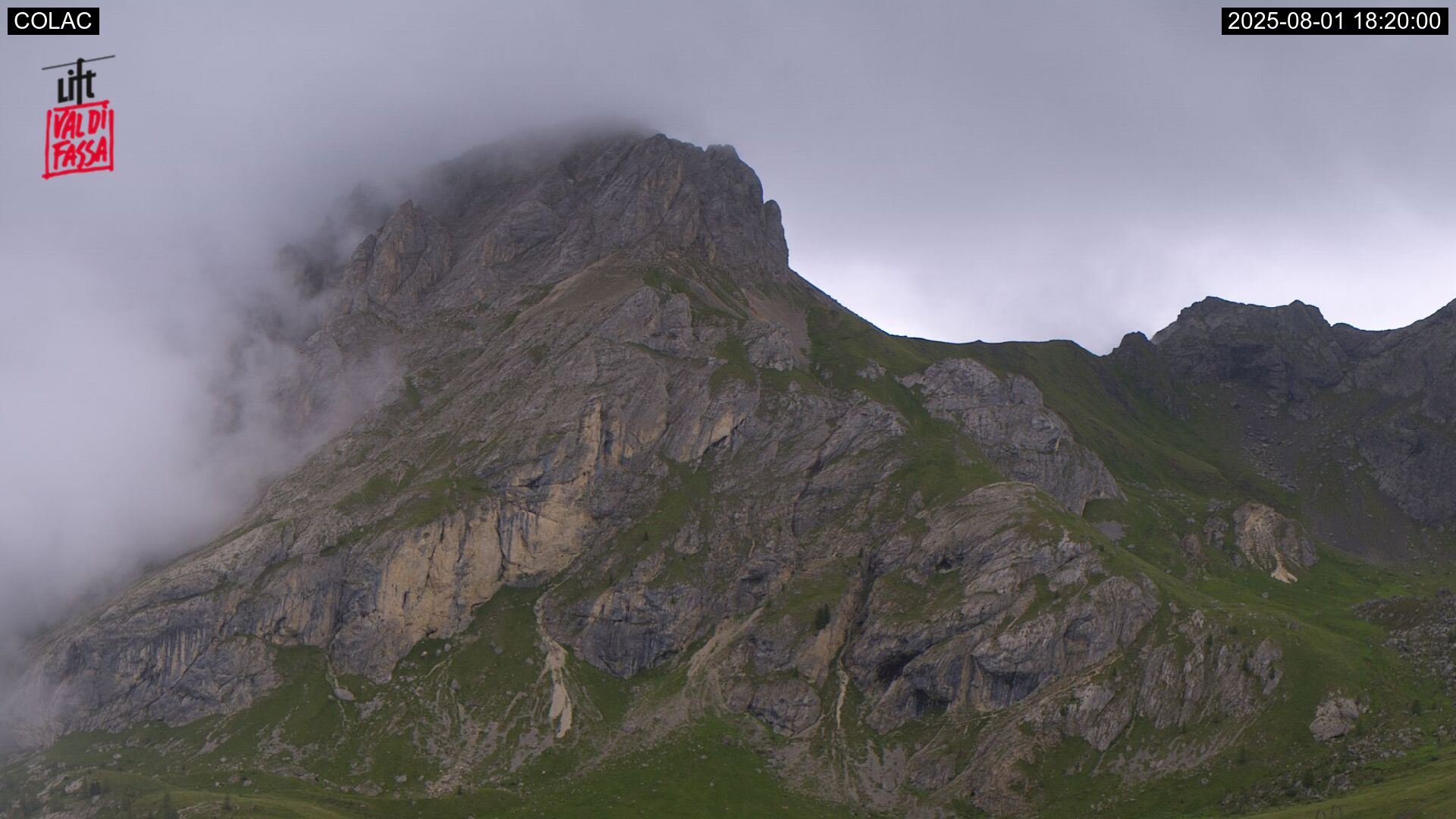 immagine della webcam nei dintorni di Malga Ciapela: webcam Penia di Canazei
