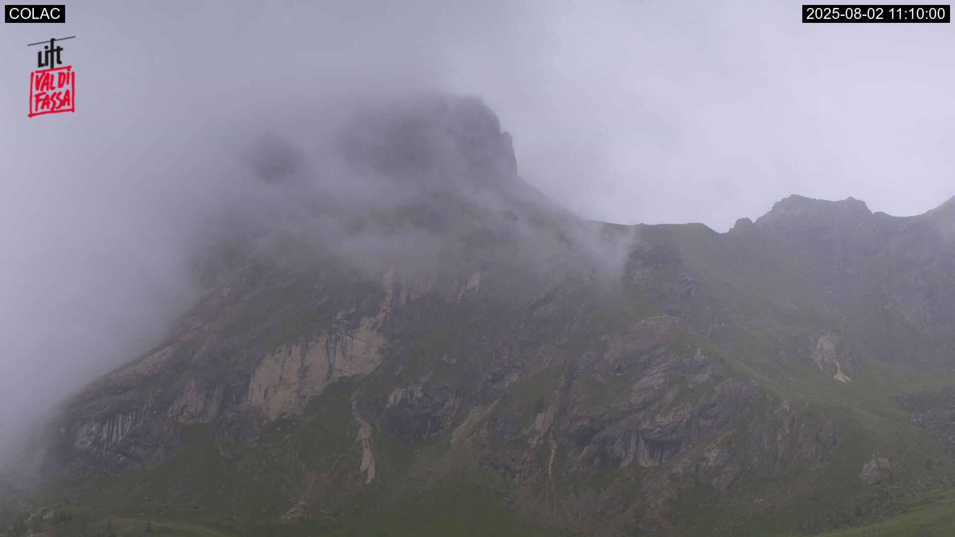 immagine della webcam nei dintorni di Canale d'Agordo: webcam Penia di Canazei