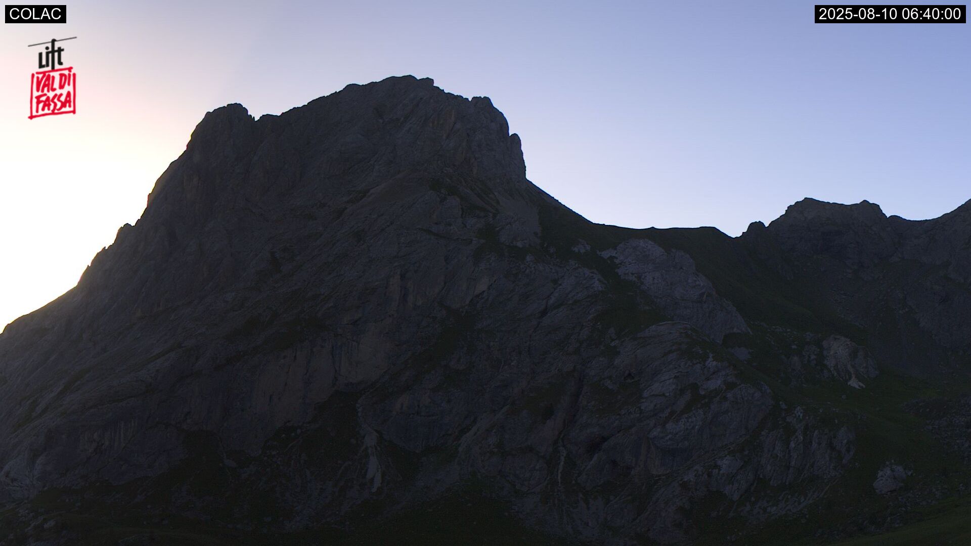 immagine della webcam nei dintorni di Ciampac Alba: webcam Alba di Canazei