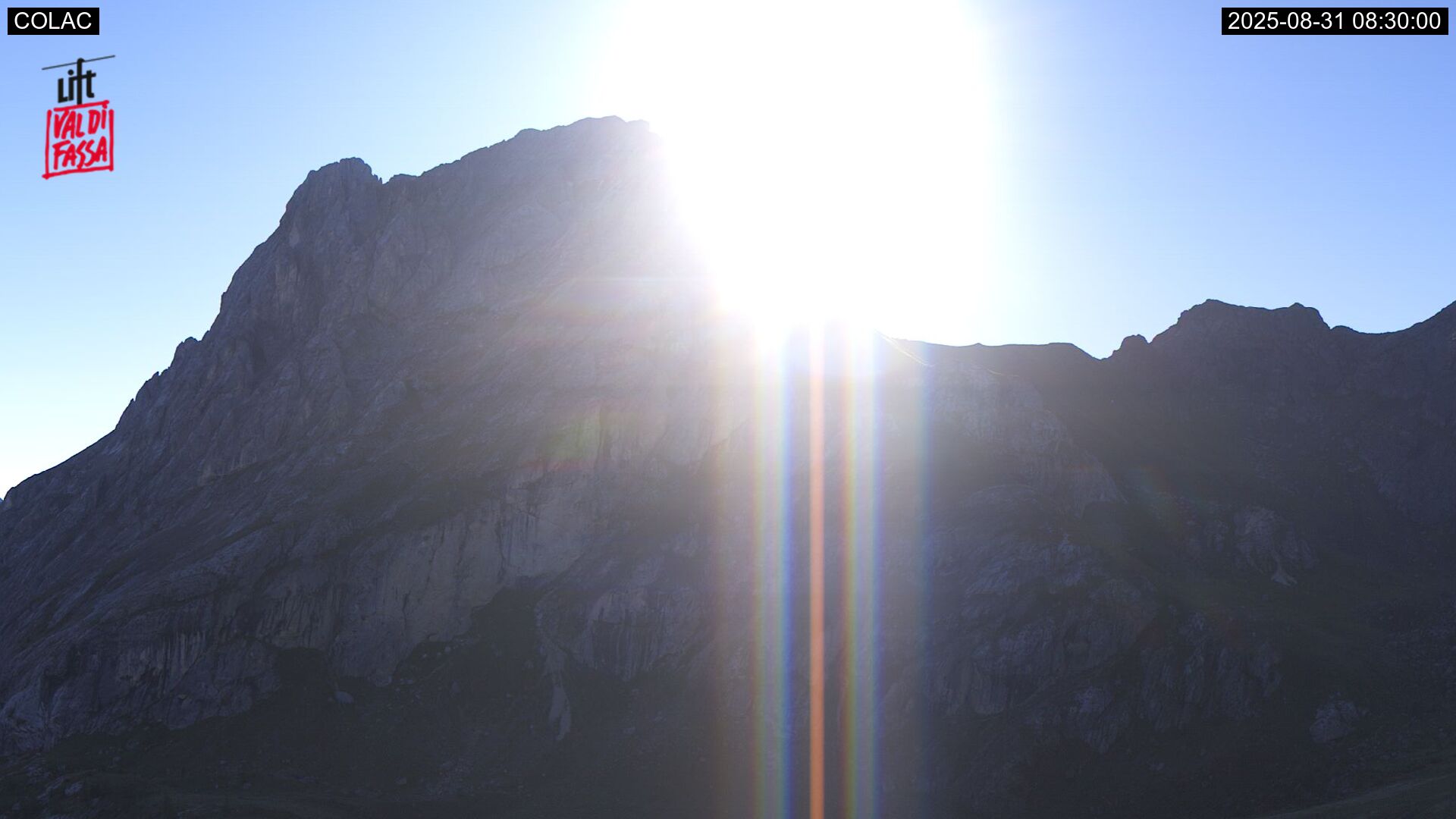 immagine della webcam nei dintorni di Falcade: webcam Penia di Canazei