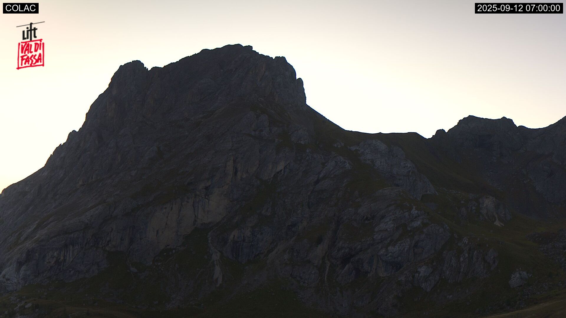 immagine della webcam nei dintorni di Pozza di Fassa: webcam Cima Portavescovo