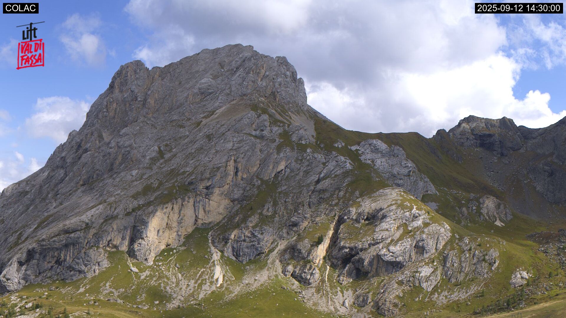 immagine della webcam nei dintorni di Plan Boè: webcam Penia di Canazei
