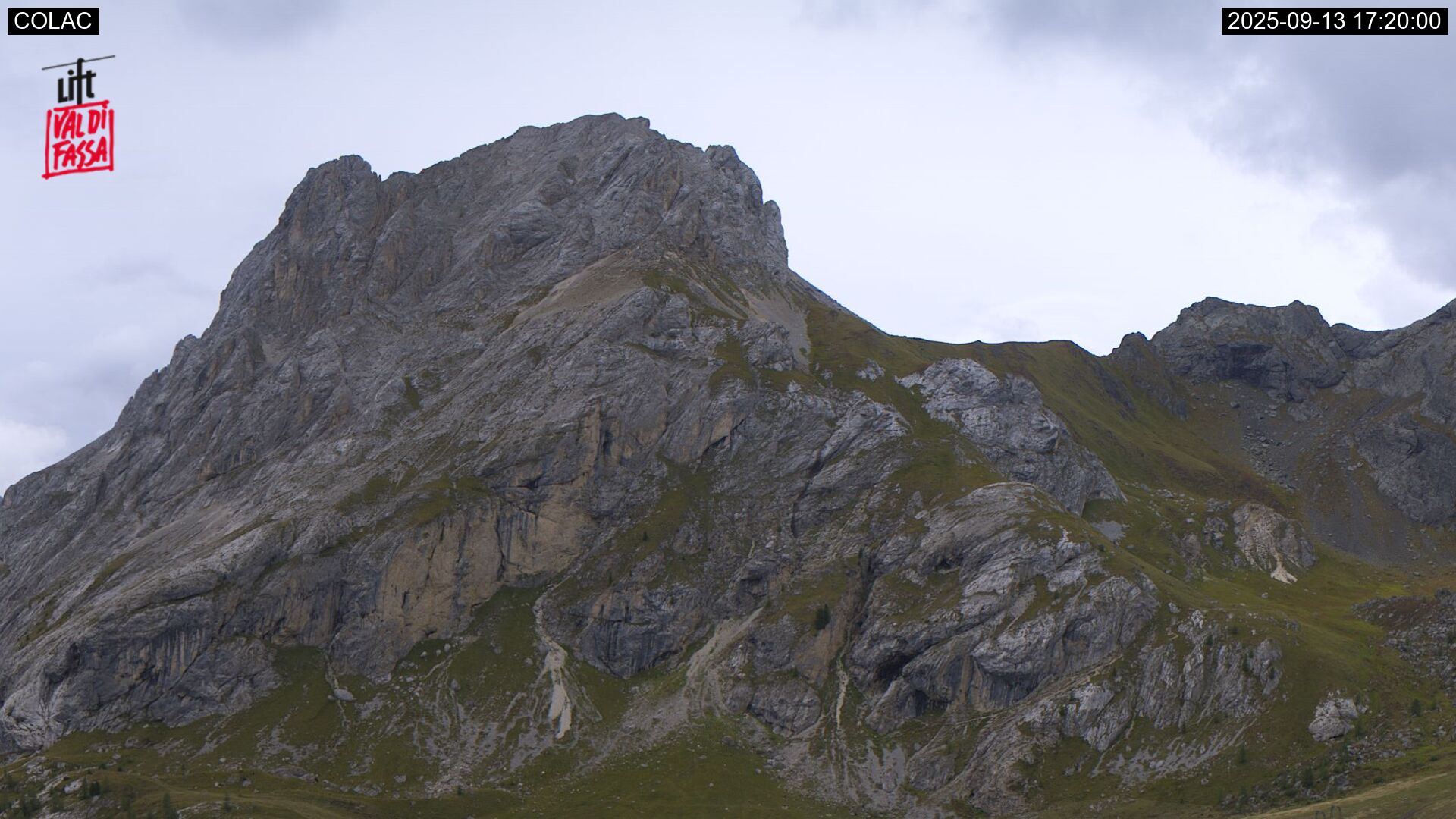 immagine della webcam nei dintorni di Vigo di Fassa: webcam Cima Portavescovo