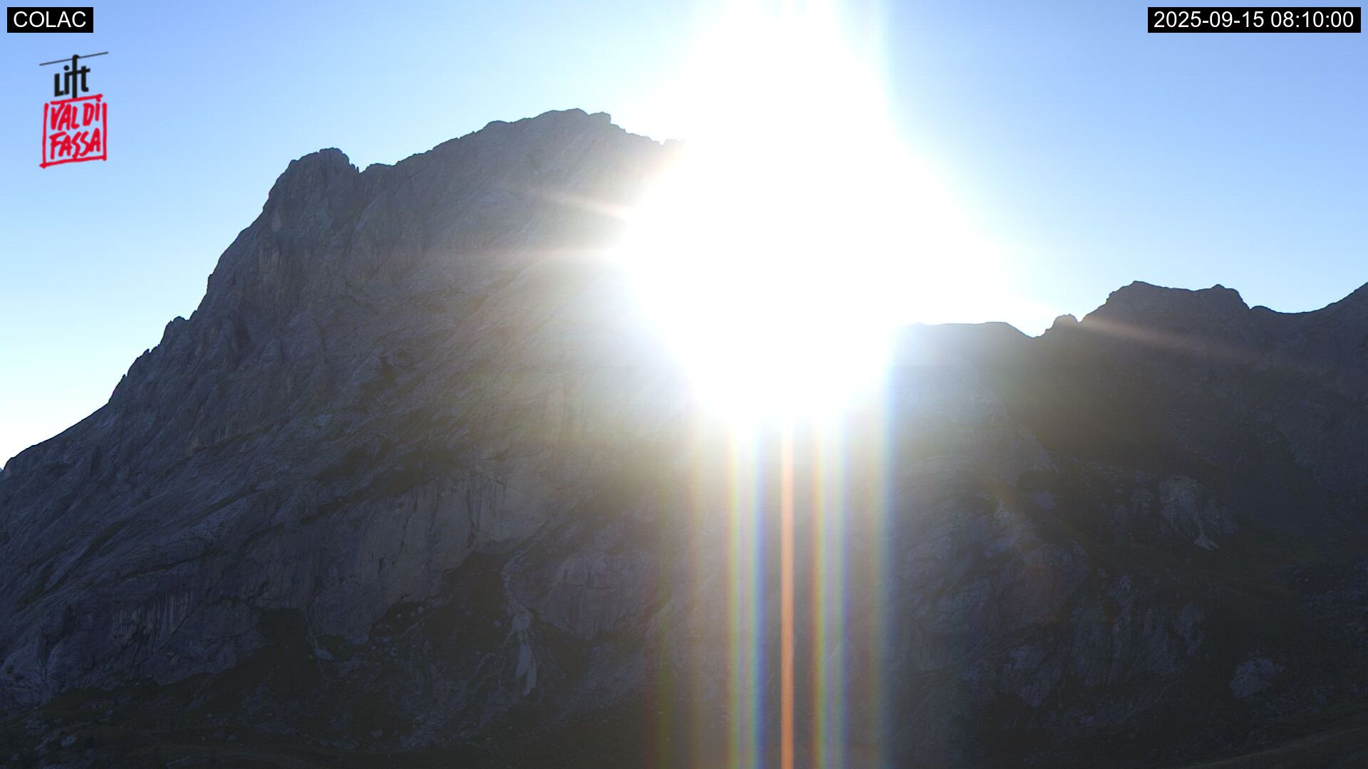 immagine della webcam nei dintorni di Malga Ciapela: webcam Penia di Canazei