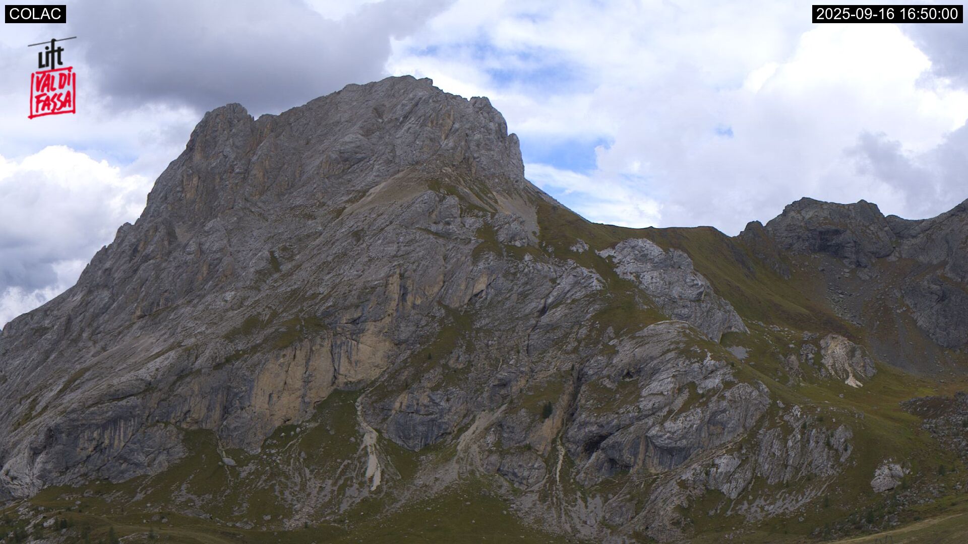 immagine della webcam nei dintorni di Pozza di Fassa: webcam Cima Portavescovo