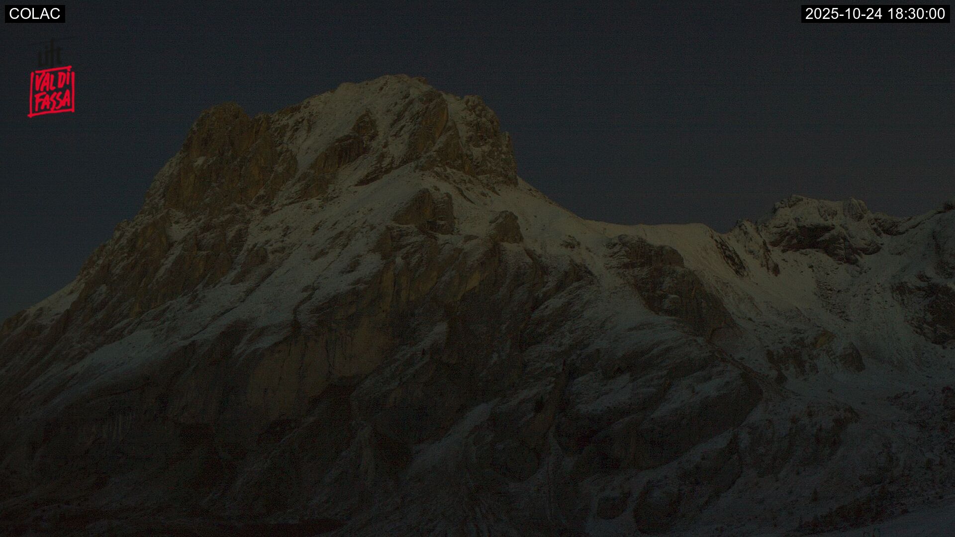 immagine della webcam nei dintorni di Corno del Renon: webcam Alba di Canazei