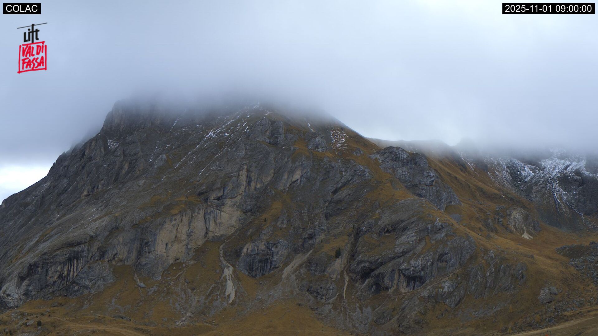 immagine della webcam nei dintorni di Falcade: webcam Penia di Canazei