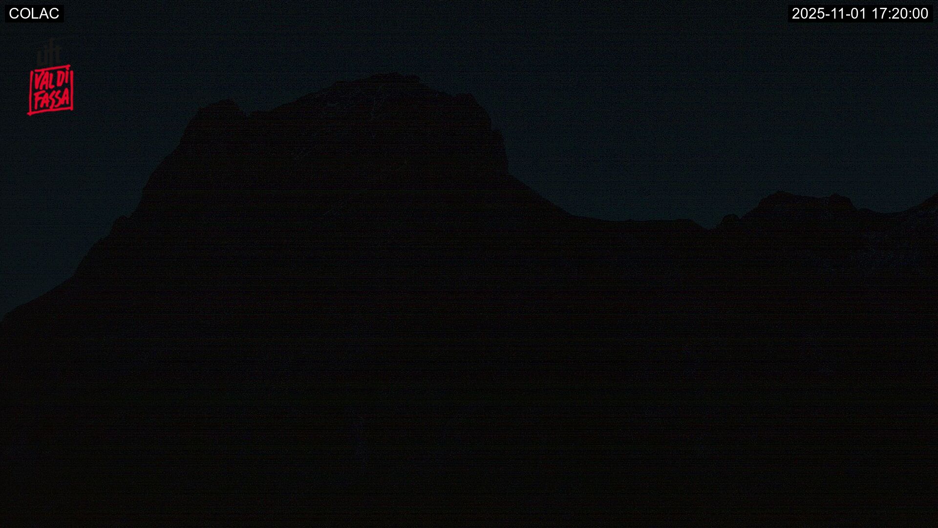 immagine della webcam nei dintorni di Cima Pisciadu': webcam Ciampac Alba