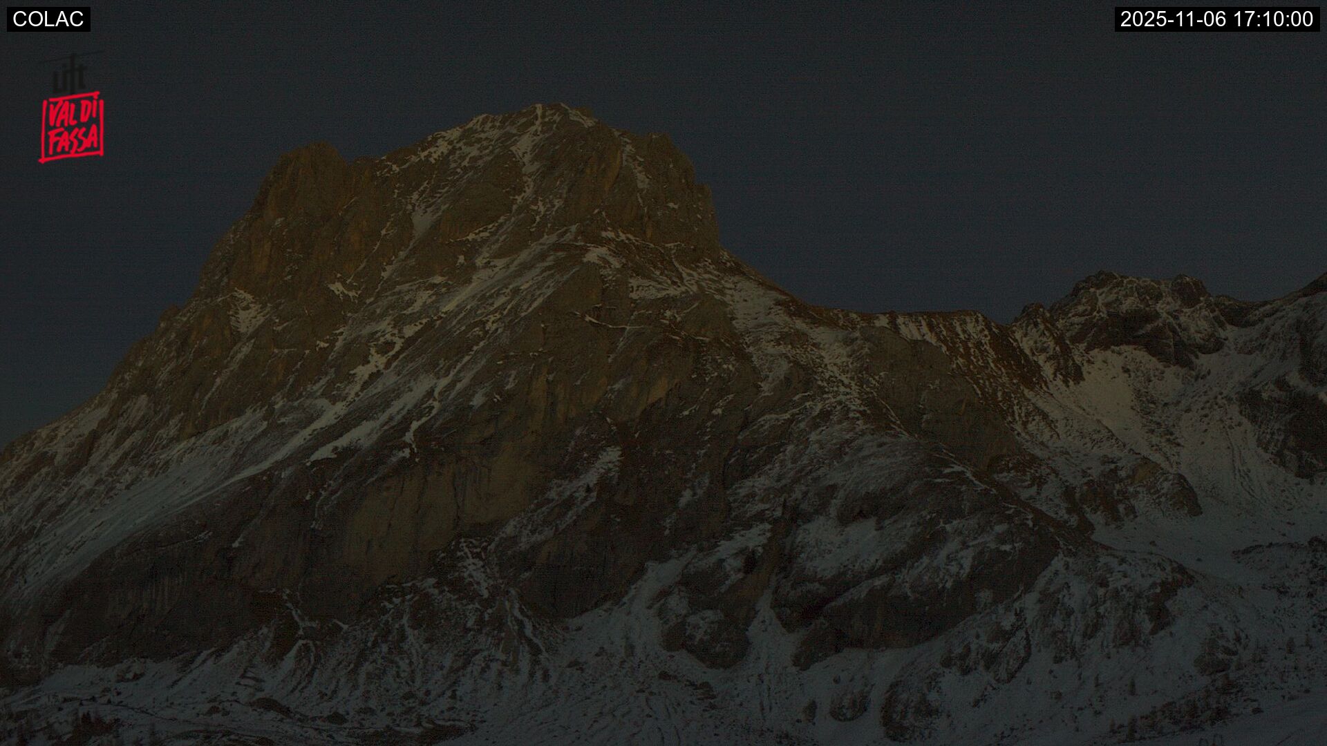immagine della webcam nei dintorni di Pozza di Fassa: webcam Cima Portavescovo