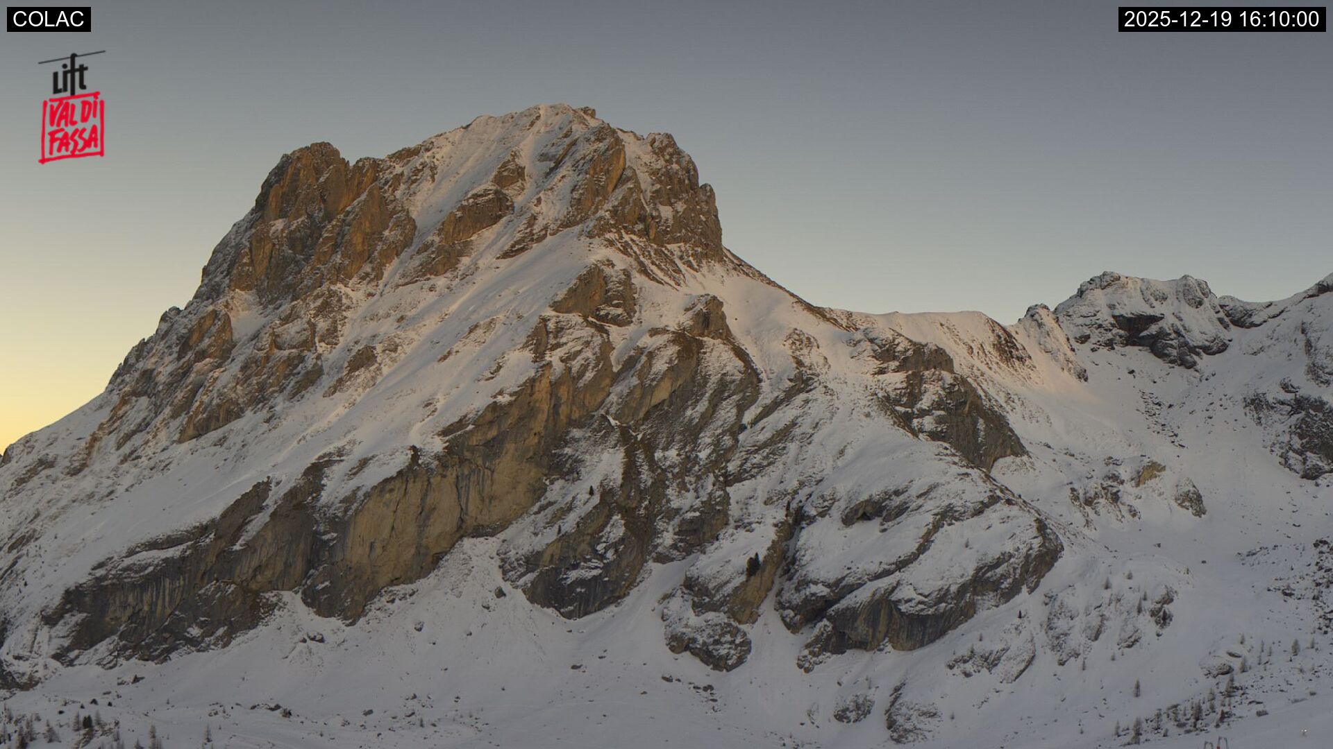 immagine della webcam nei dintorni di Vigo di Fassa: webcam Cima Portavescovo