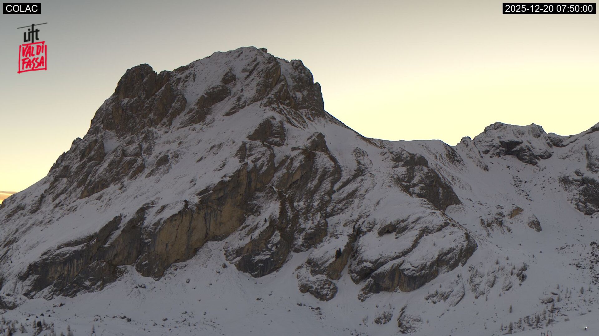 immagine della webcam nei dintorni di Pozza di Fassa: webcam Cima Portavescovo