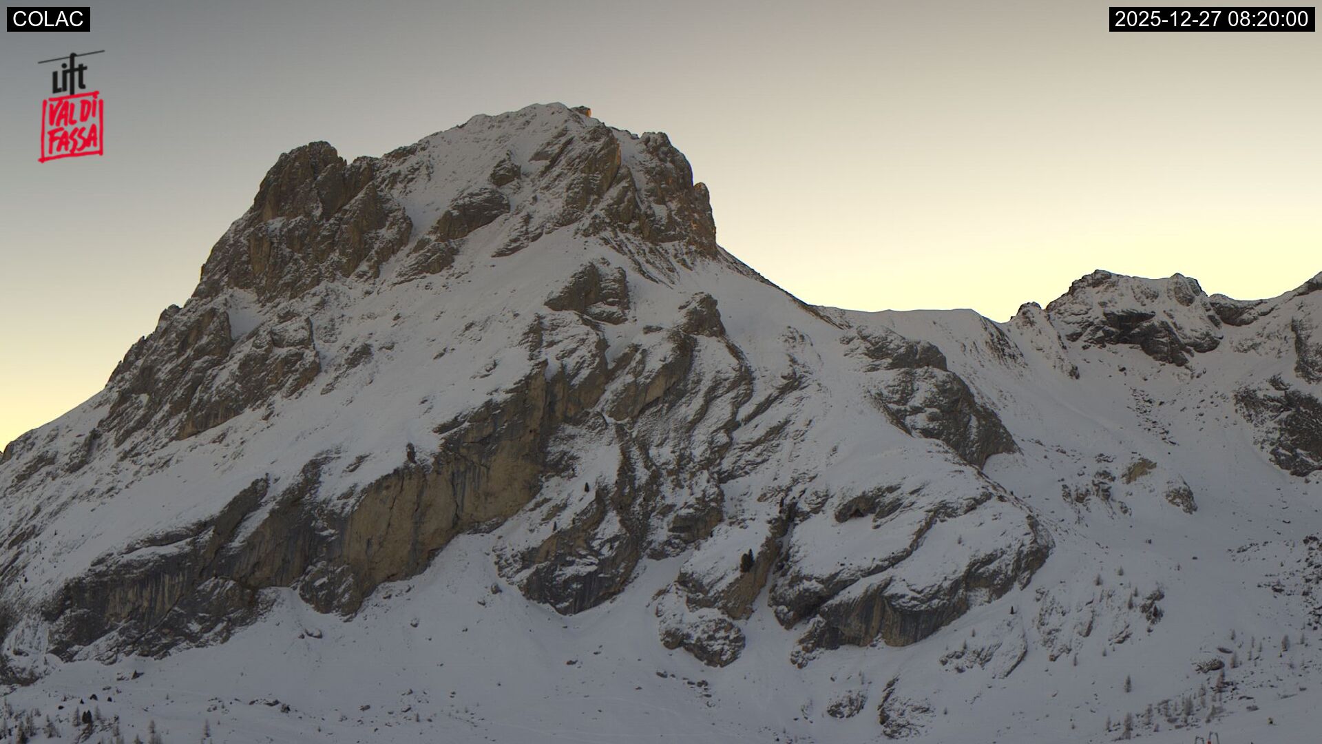 immagine della webcam nei dintorni di Malga Ciapela: webcam Penia di Canazei