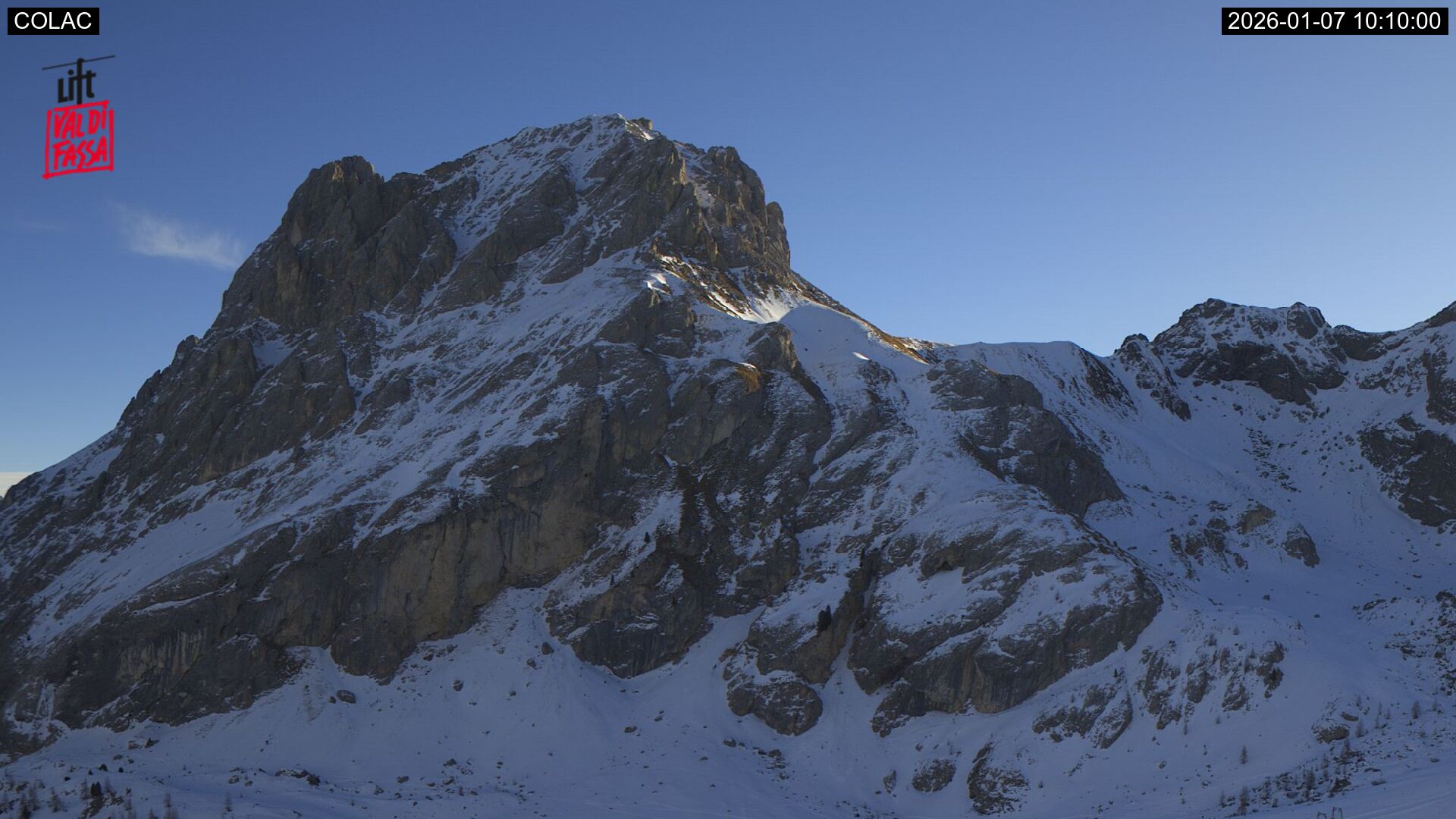 immagine della webcam nei dintorni di Pozza di Fassa: webcam Cima Portavescovo