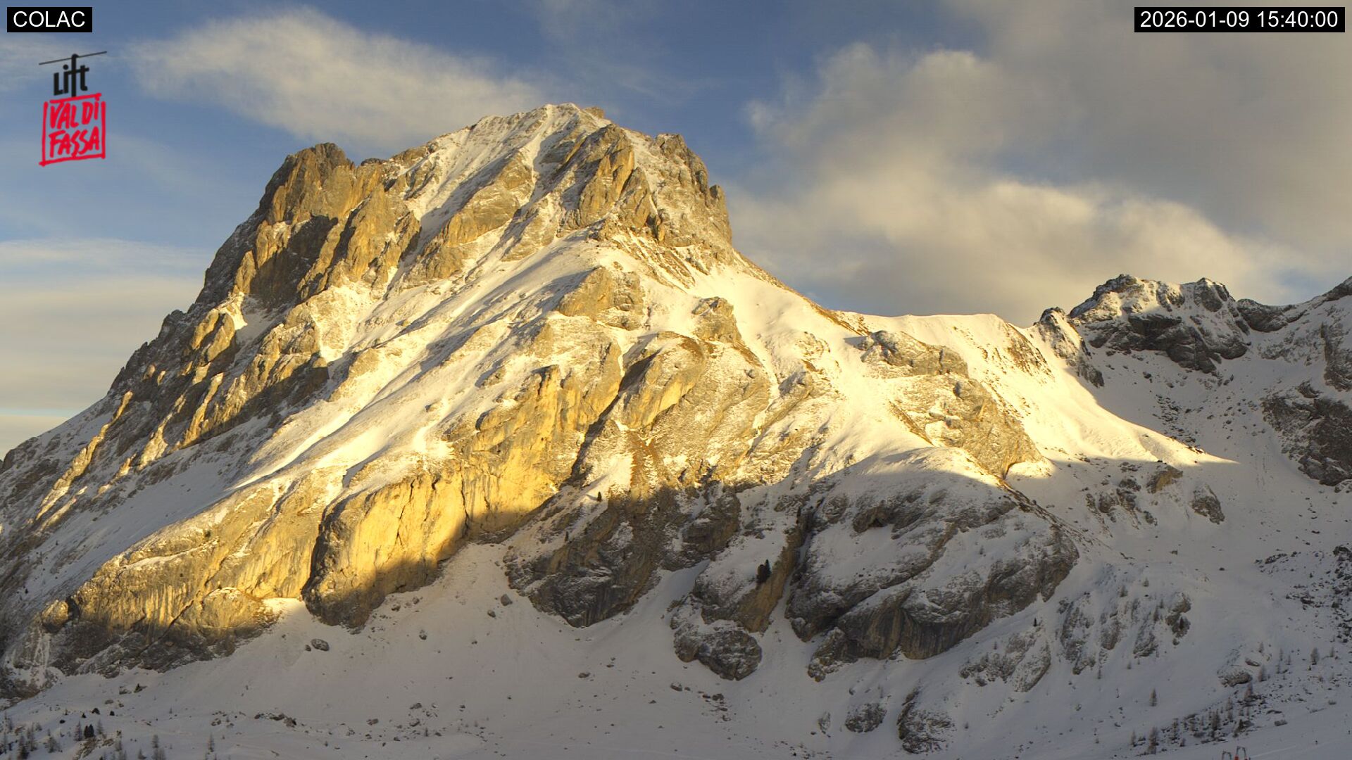 immagine della webcam nei dintorni di Rocca Pietore: webcam Penia di Canazei