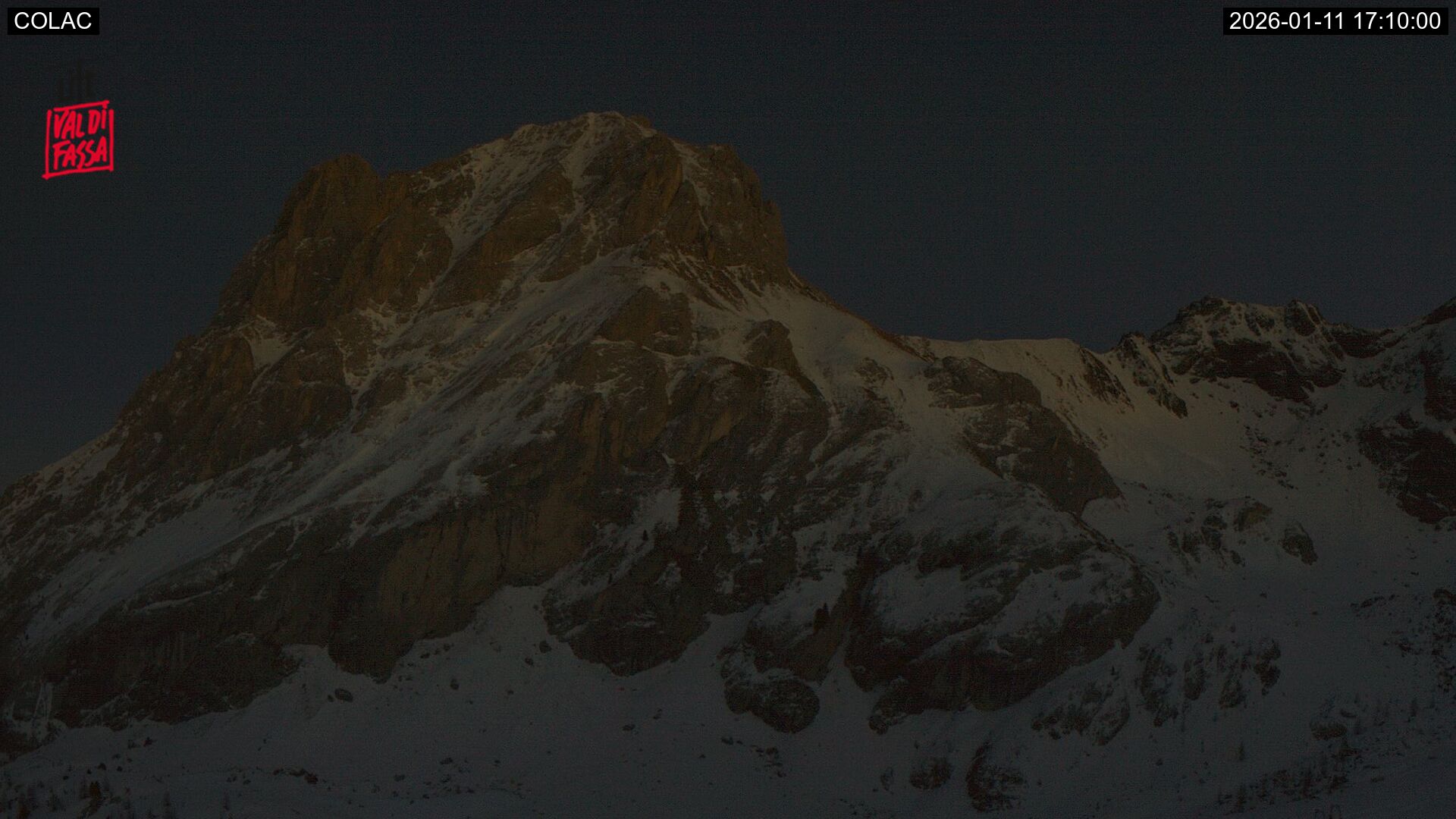 immagine della webcam nei dintorni di Pozza di Fassa: webcam Cima Portavescovo