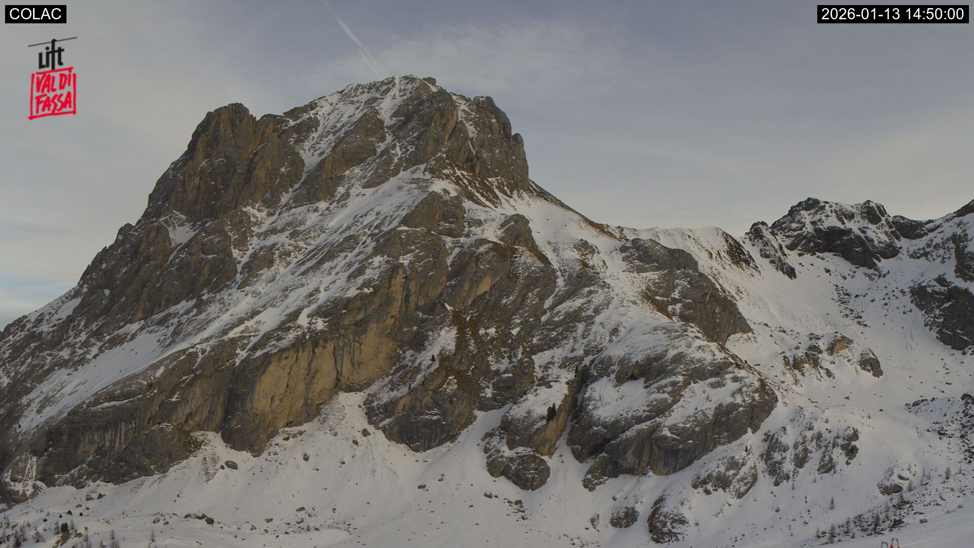 immagine della webcam nei dintorni di Ciampac Alba: webcam Alba di Canazei