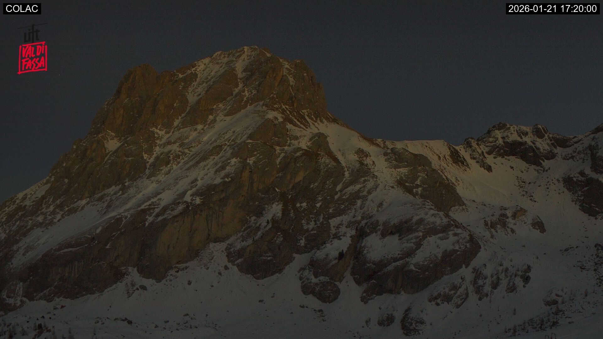 immagine della webcam nei dintorni di Vigo Ciampedie: webcam Cima Portavescovo