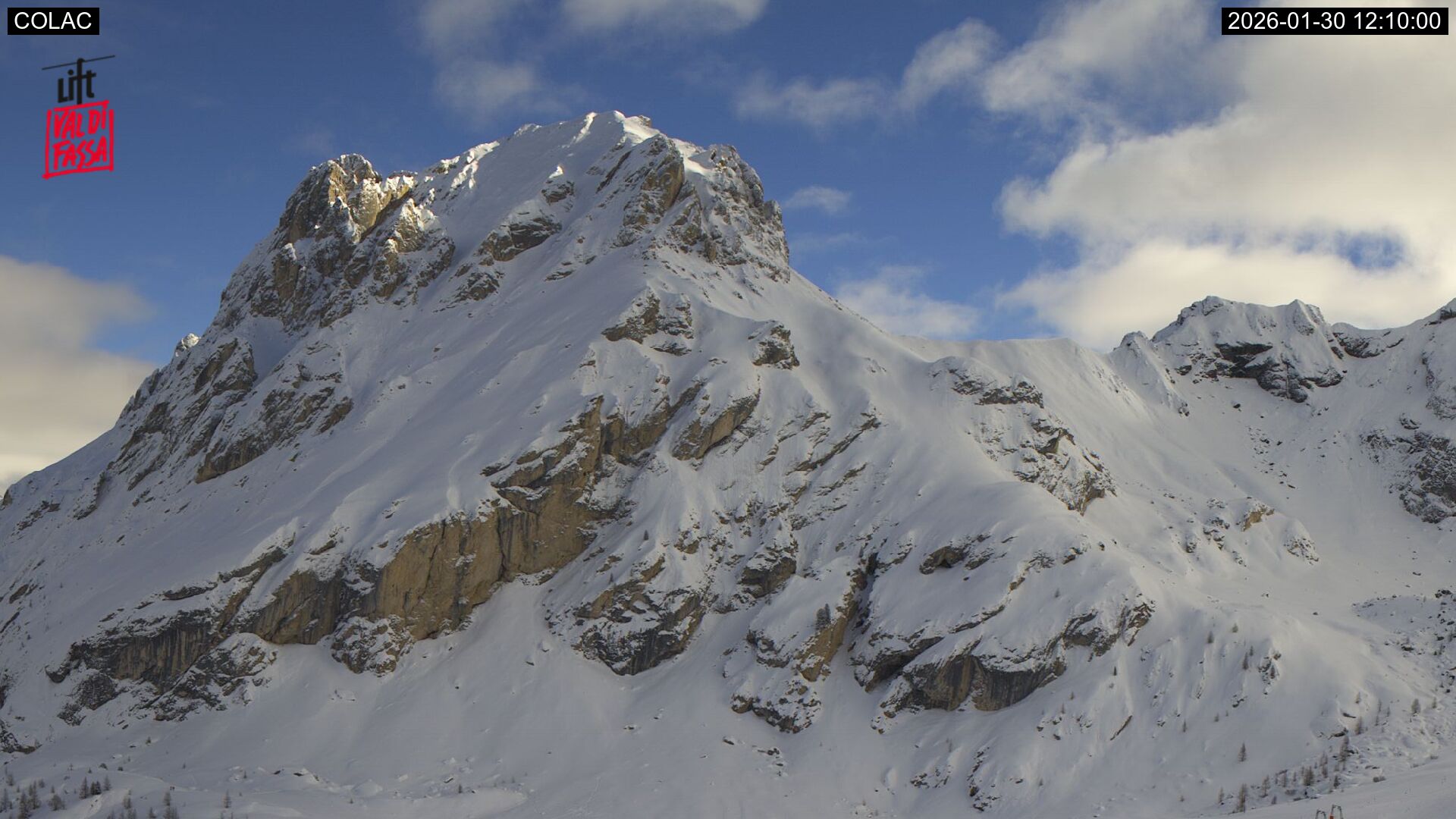 immagine della webcam nei dintorni di Pera di Fassa: webcam Cima Portavescovo