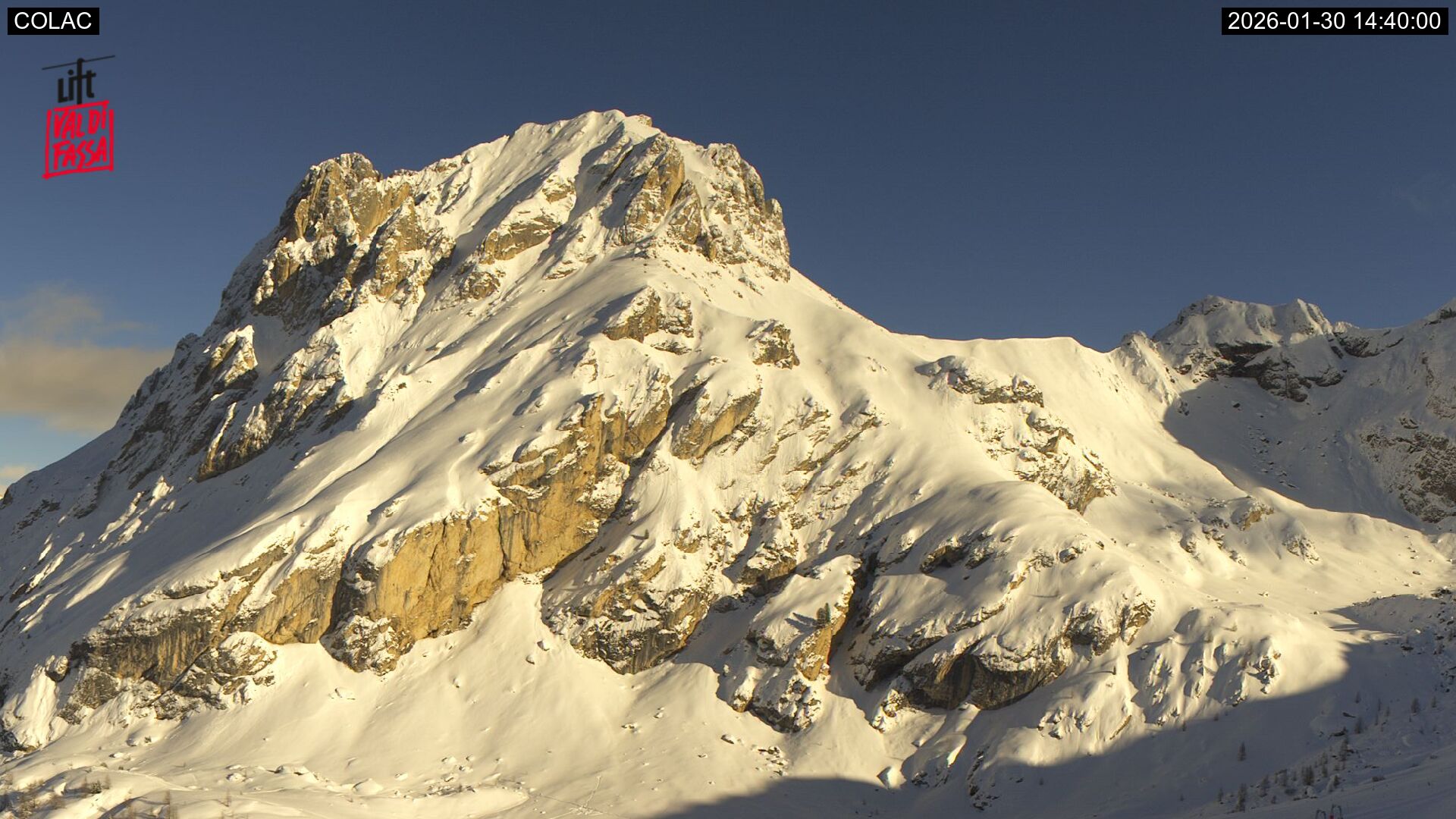 immagine della webcam nei dintorni di Pera di Fassa: webcam Cima Portavescovo