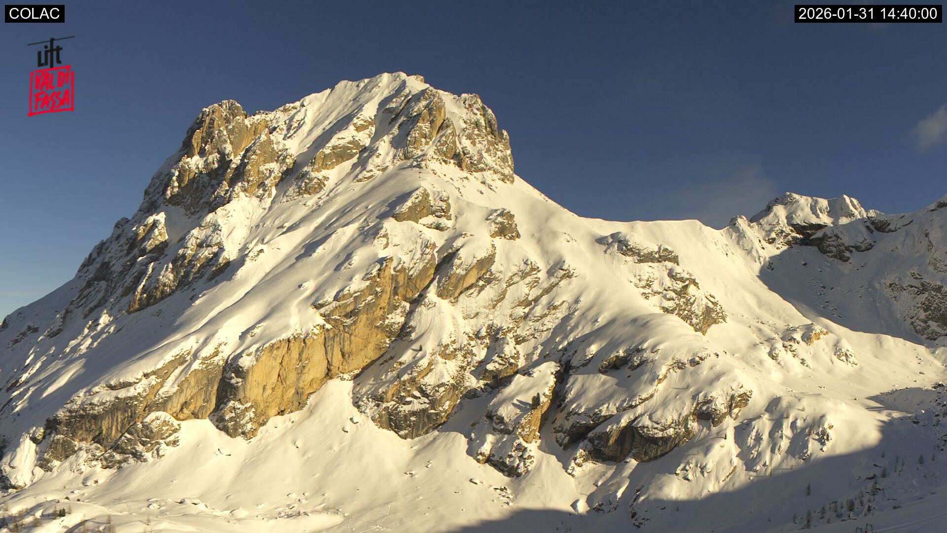 immagine della webcam nei dintorni di Selva di Val Gardena: webcam Alba di Canazei
