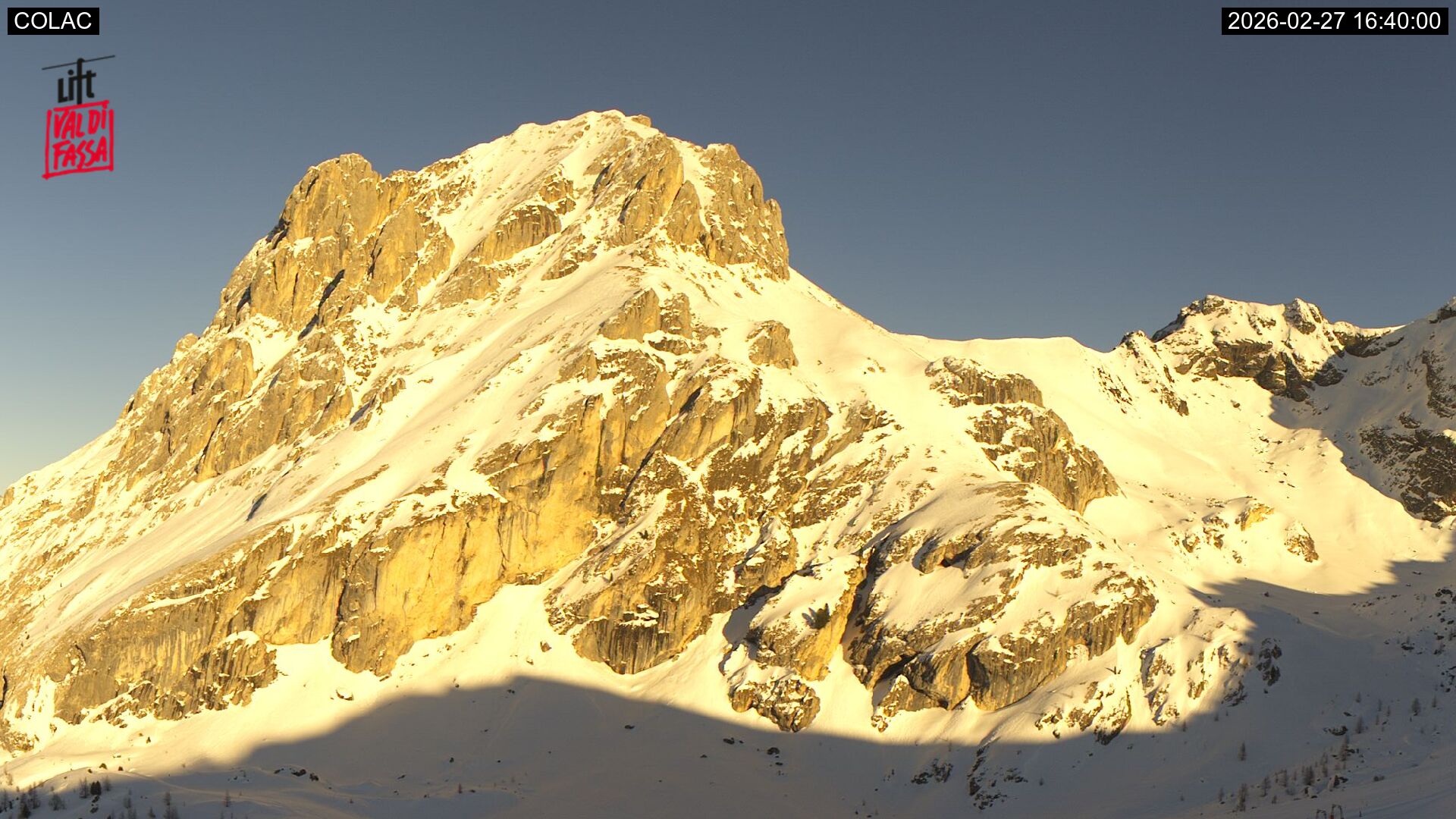 immagine della webcam nei dintorni di Pozza di Fassa: webcam Cima Portavescovo