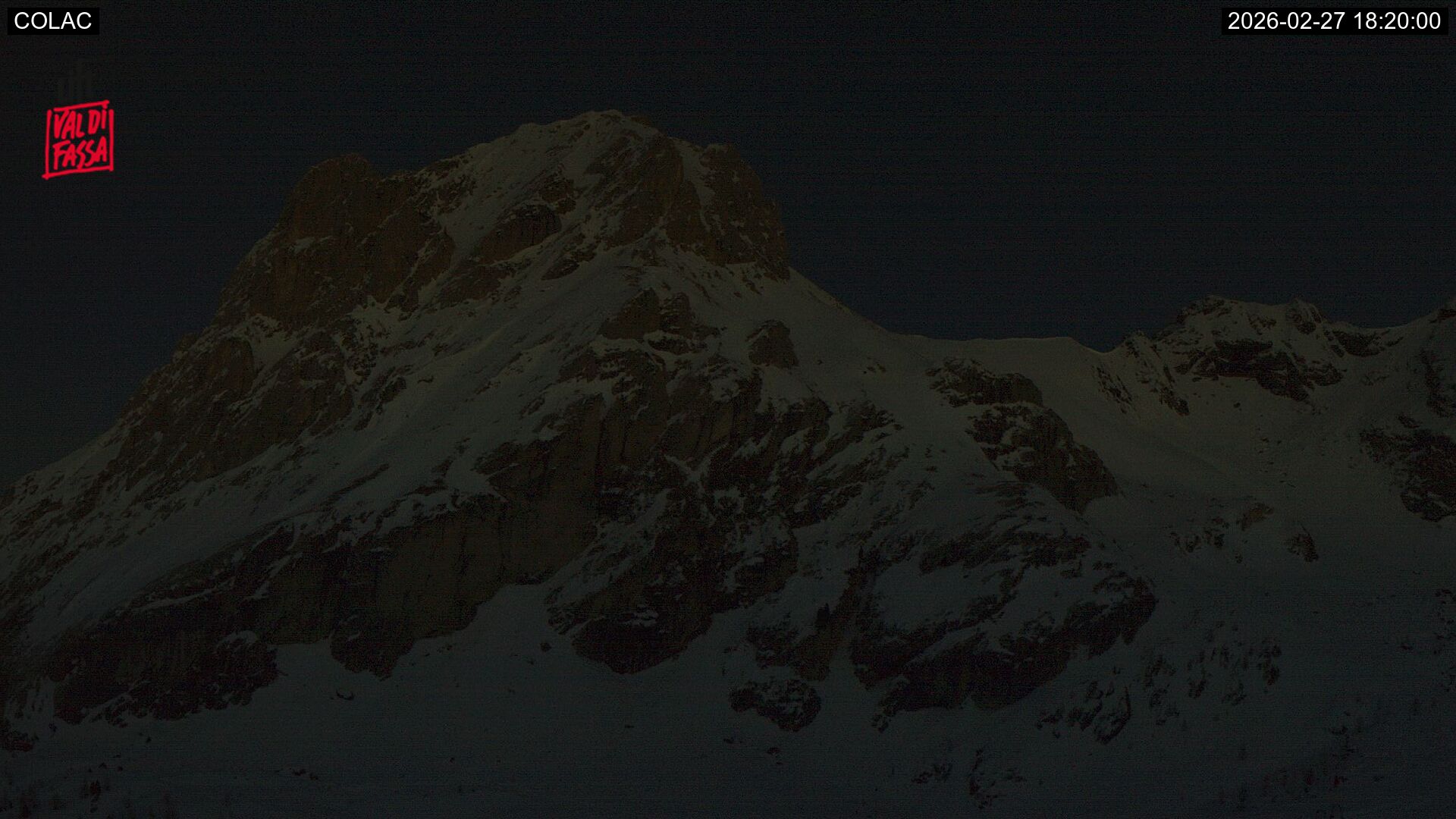 immagine della webcam nei dintorni di Moena: webcam Cima Portavescovo