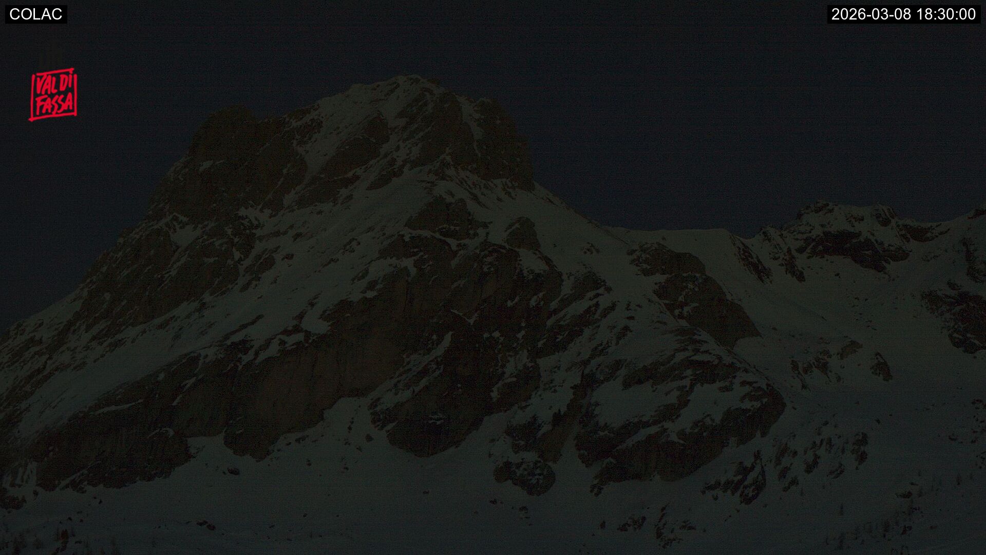 immagine della webcam nei dintorni di Pozza di Fassa: webcam Cima Portavescovo