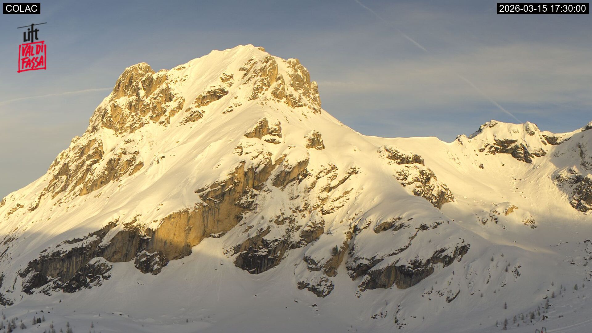 immagine della webcam nei dintorni di Bulla: webcam Canazei