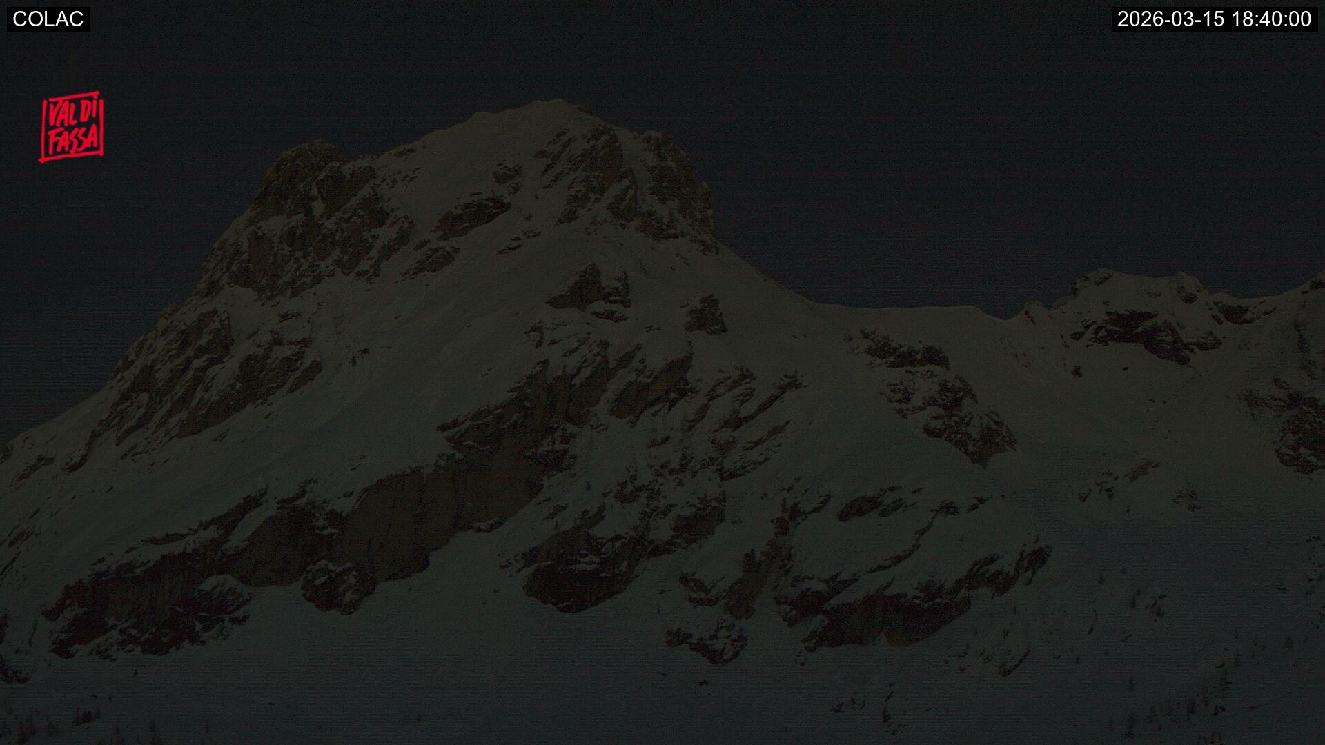 immagine della webcam nei dintorni di Cima Pisciadu': webcam Canazei