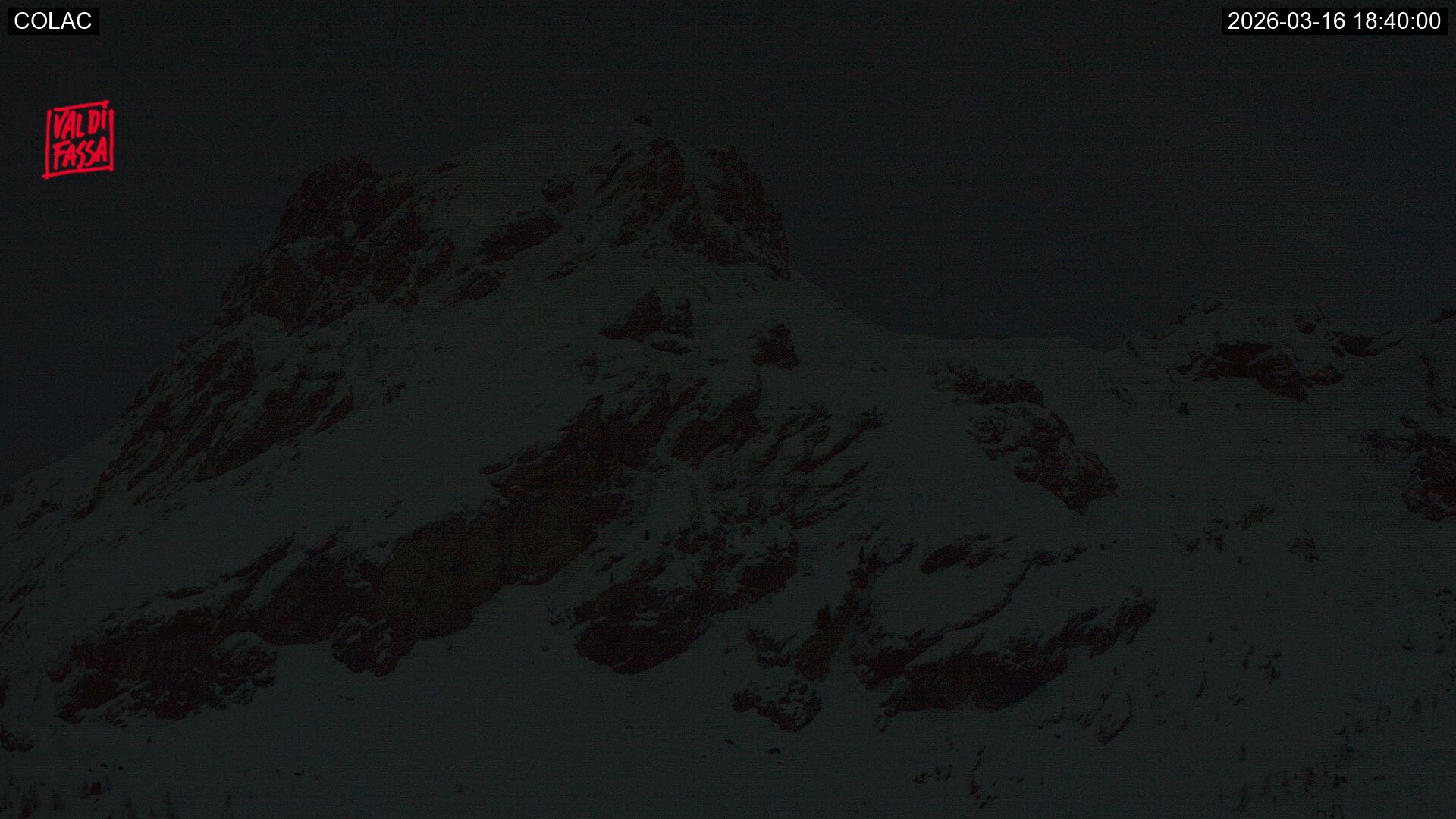 immagine della webcam nei dintorni di Cima Pisciadu': webcam Canazei