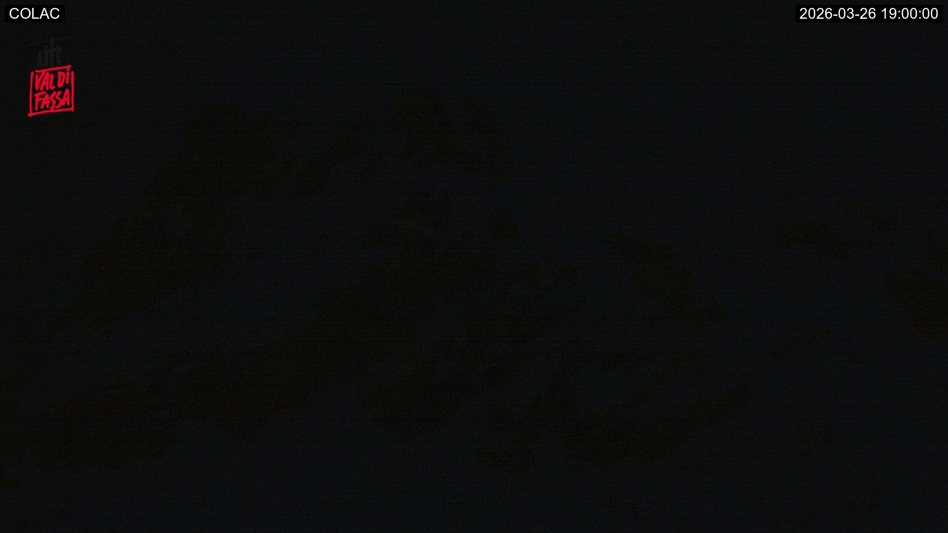 immagine della webcam nei dintorni di Passo San Pellegrino: webcam Canazei