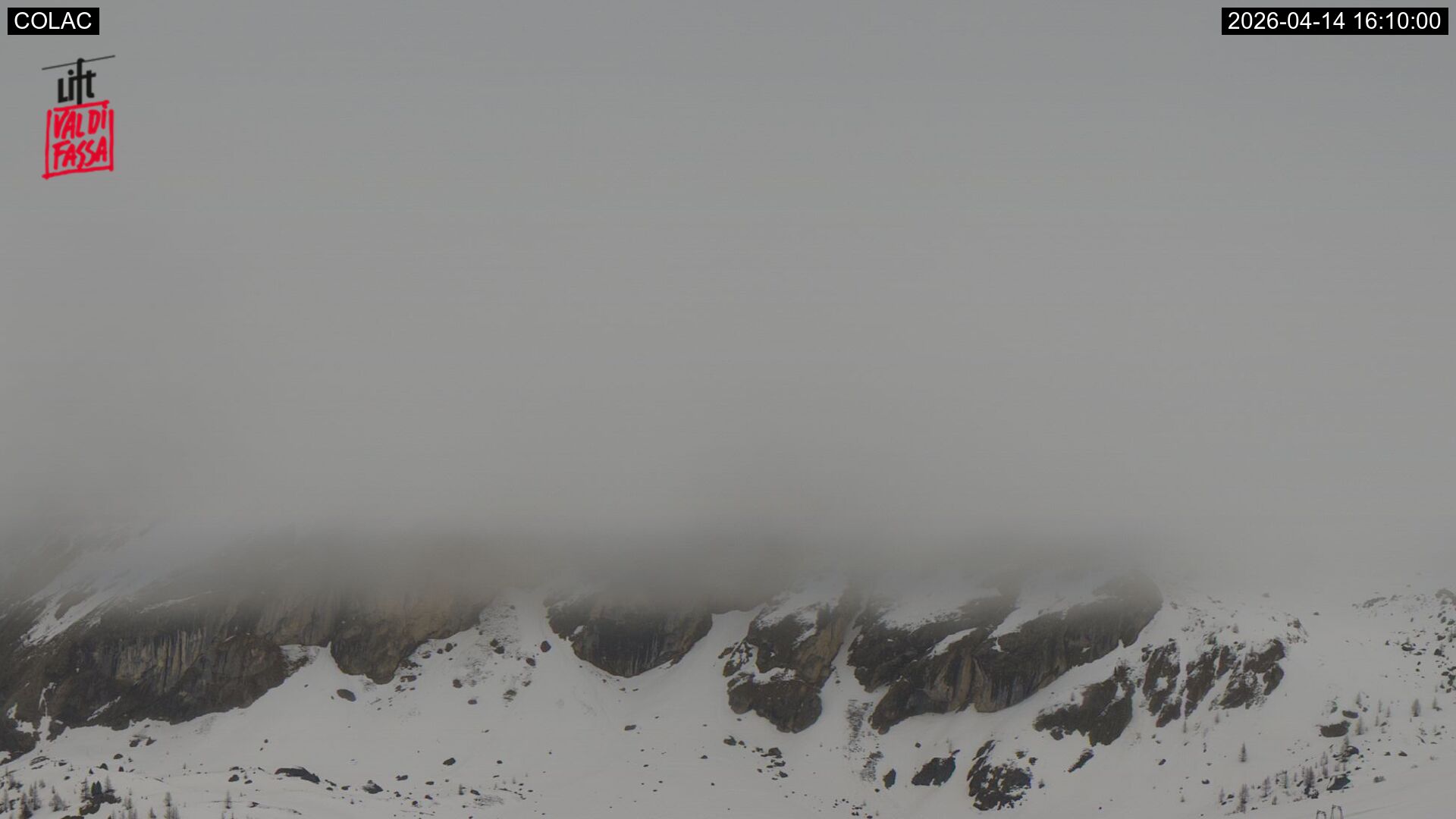 immagine della webcam nei dintorni di Corvara in Badia: webcam Canazei