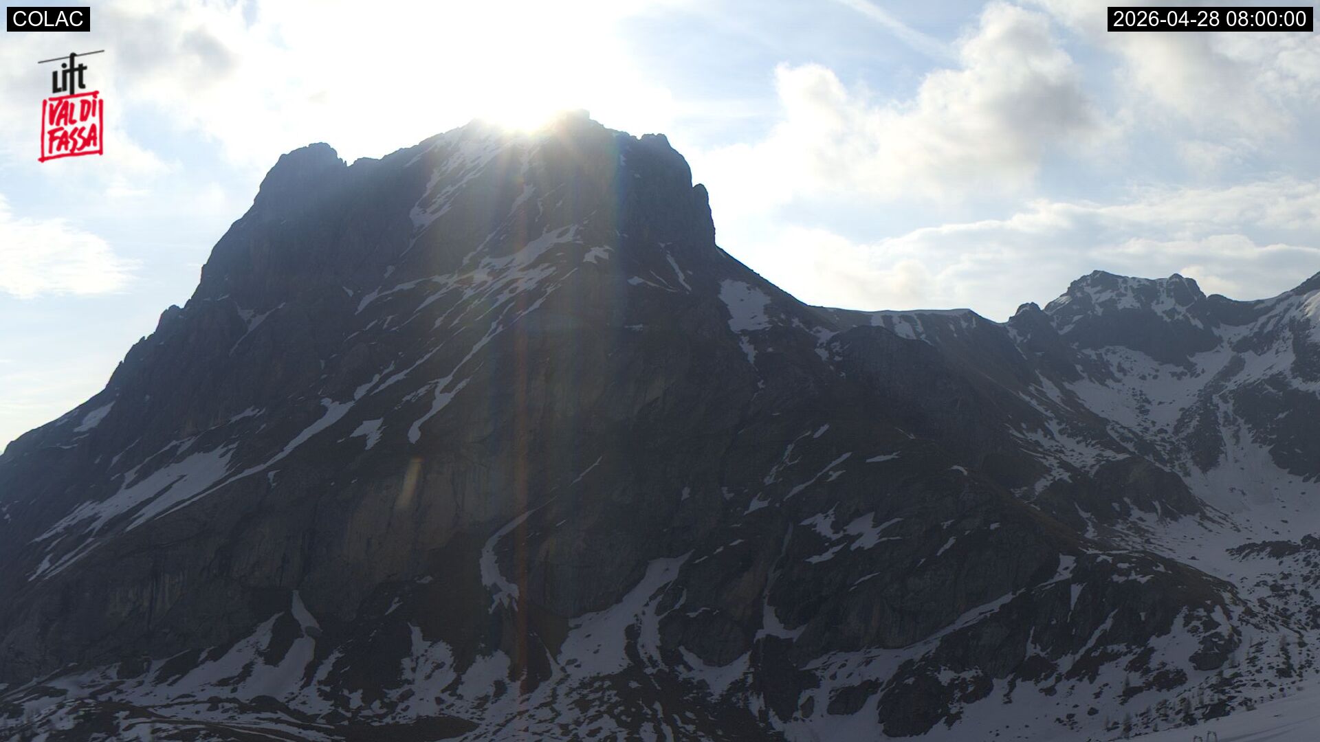 immagine della webcam nei dintorni di La Villa: webcam Canazei