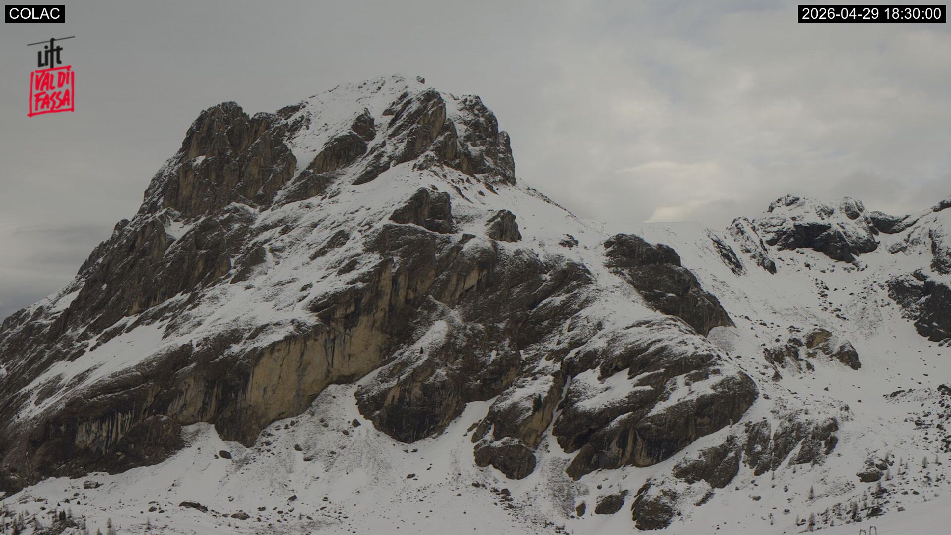 immagine della webcam nei dintorni di Pozza di Fassa: webcam Canazei