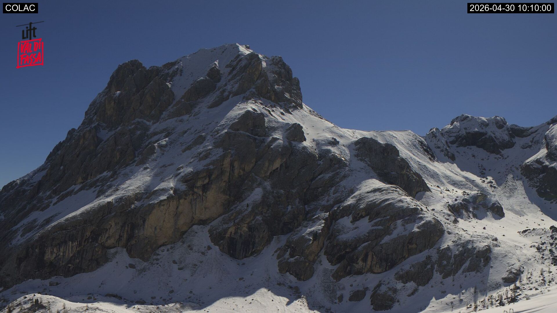 immagine della webcam nei dintorni di Pozza di Fassa: webcam Canazei