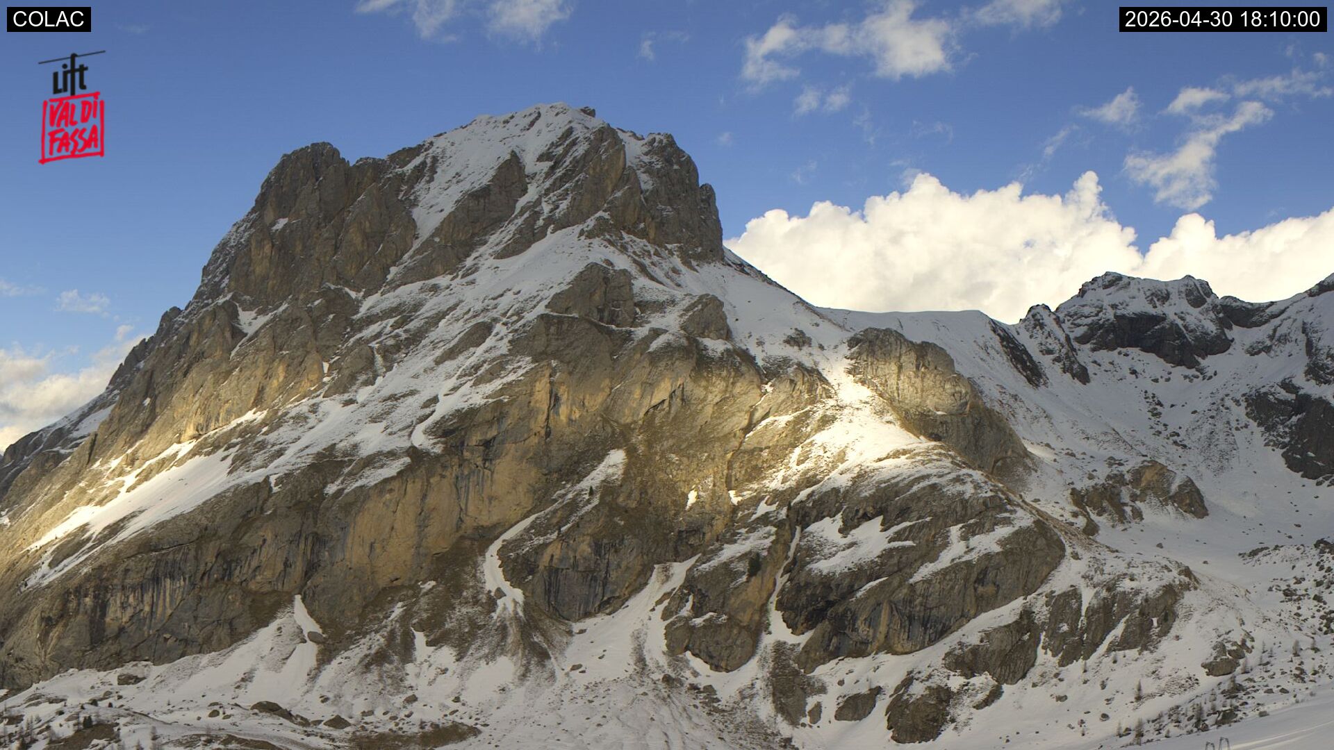 immagine della webcam nei dintorni di Plan Boè: webcam Canazei