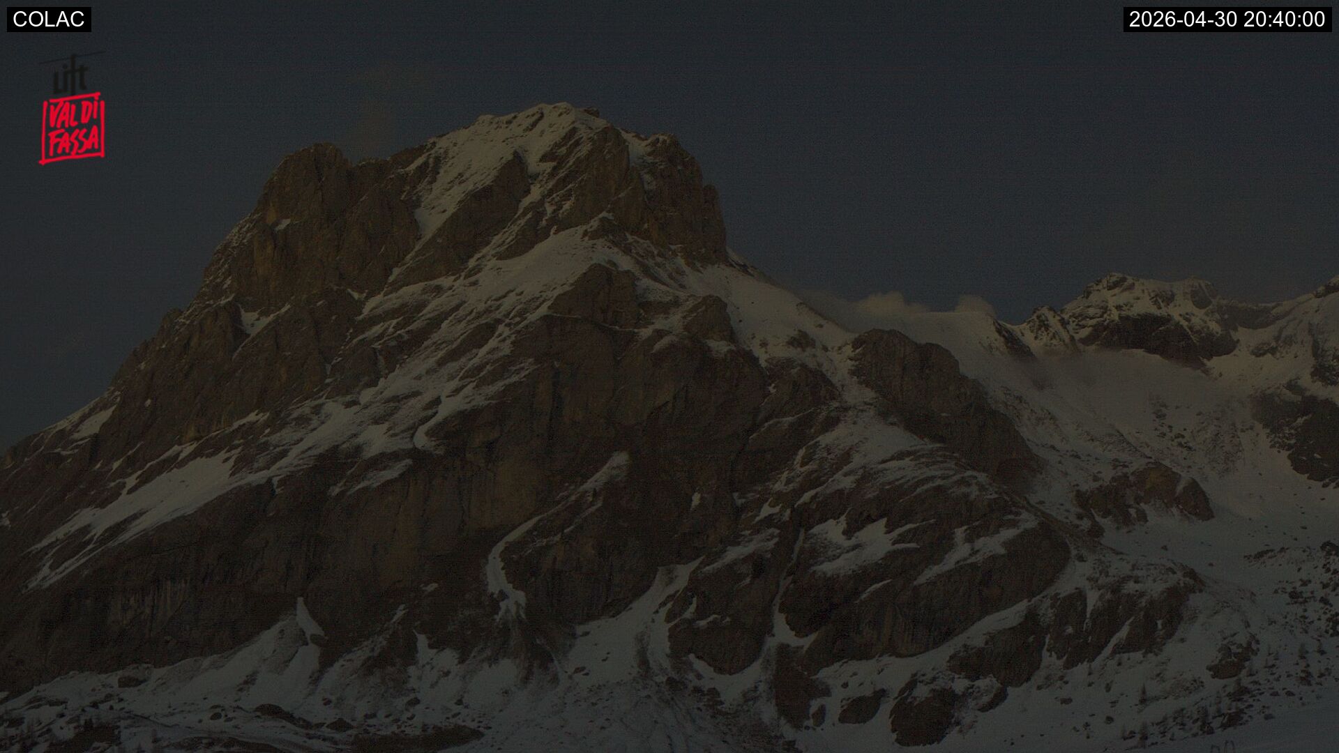 immagine della webcam nei dintorni di Santa Cristina Valgardena Ski: webcam Canazei