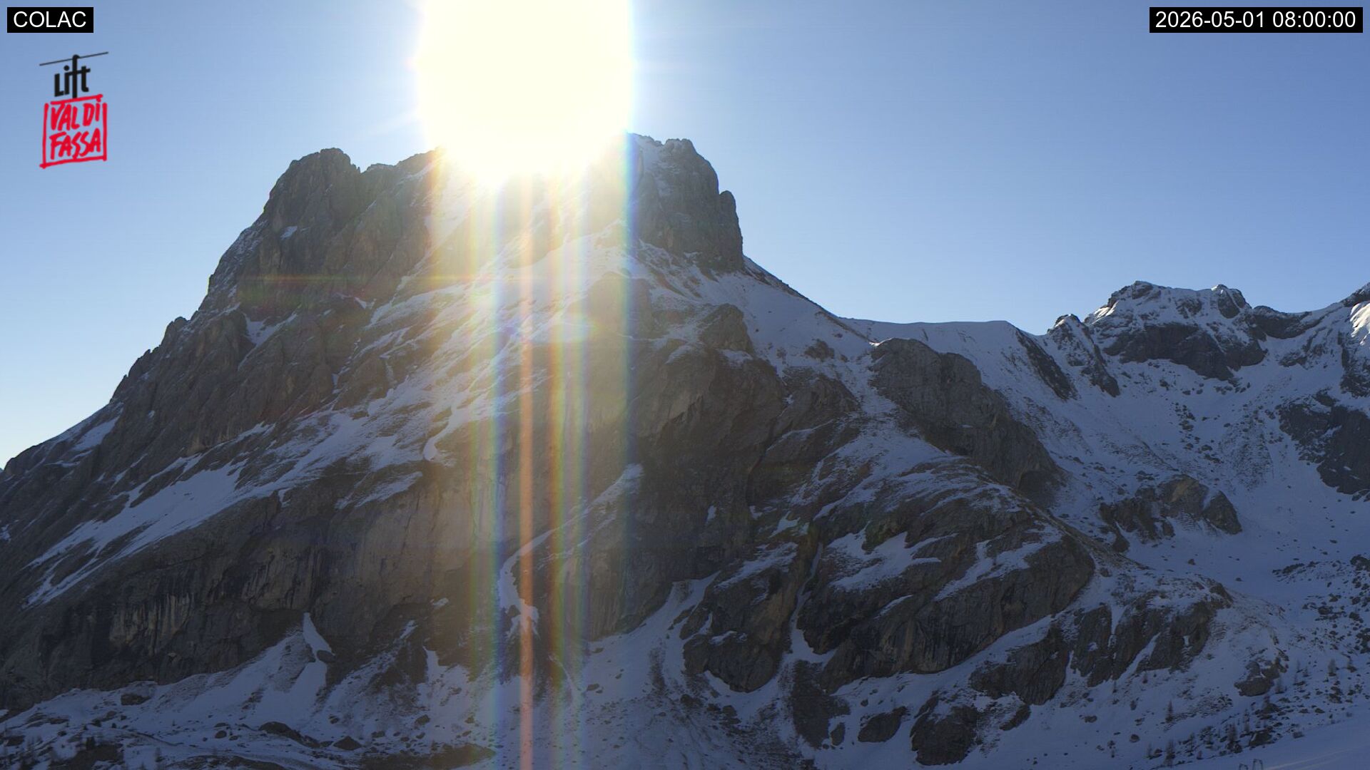 immagine della webcam nei dintorni di Campitello di Fassa: webcam Canazei