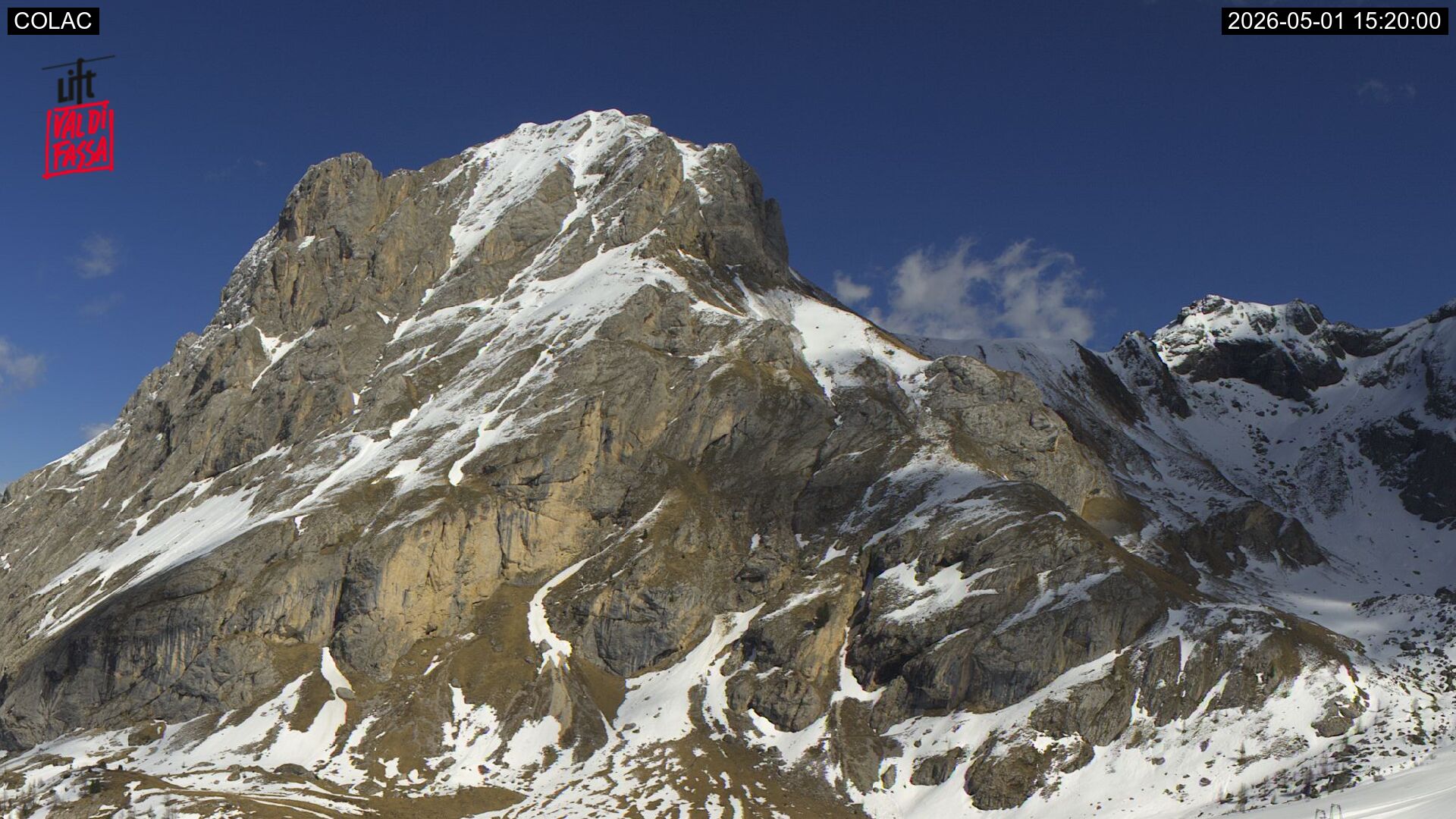 immagine della webcam nei dintorni di Penia di Canazei: webcam Canazei