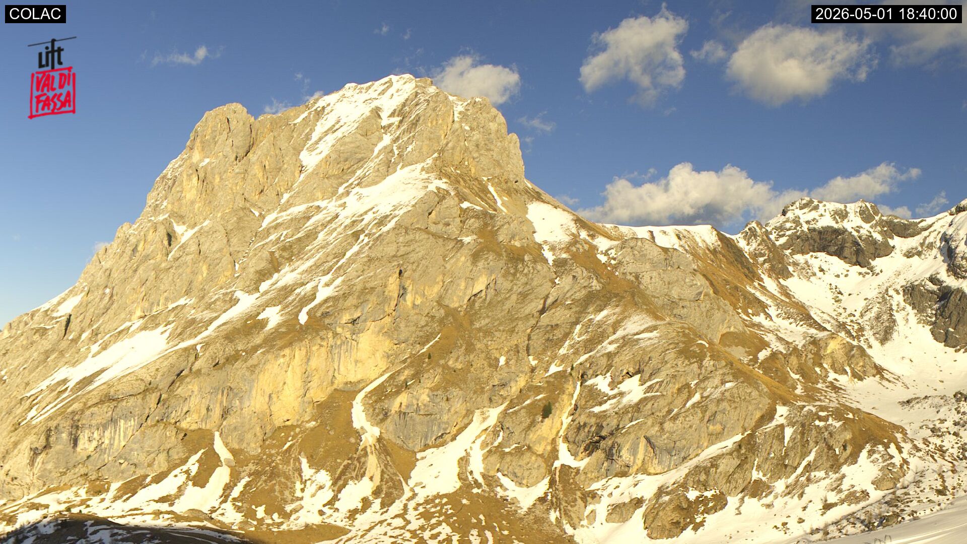 immagine della webcam nei dintorni di Vallon: webcam Canazei