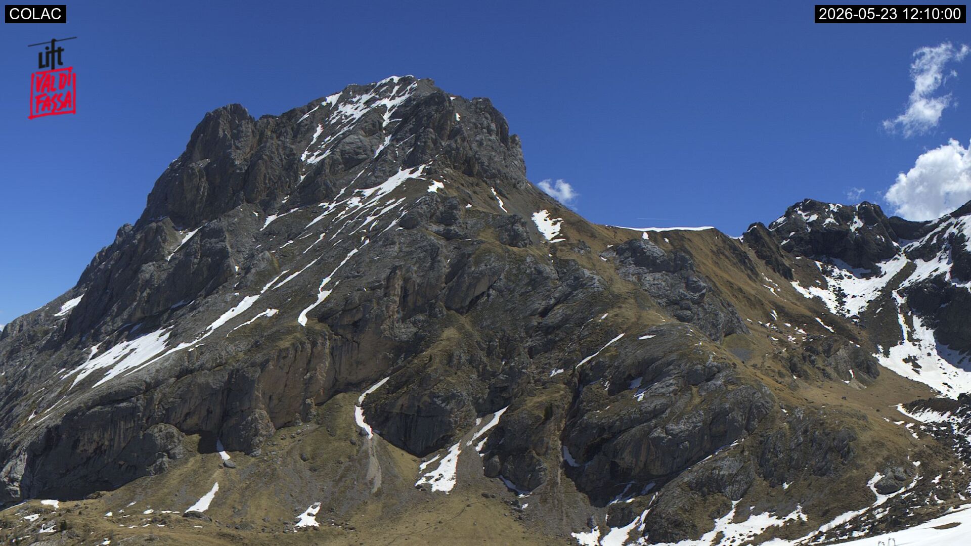 immagine della webcam nei dintorni di Selva di Val Gardena: webcam Canazei