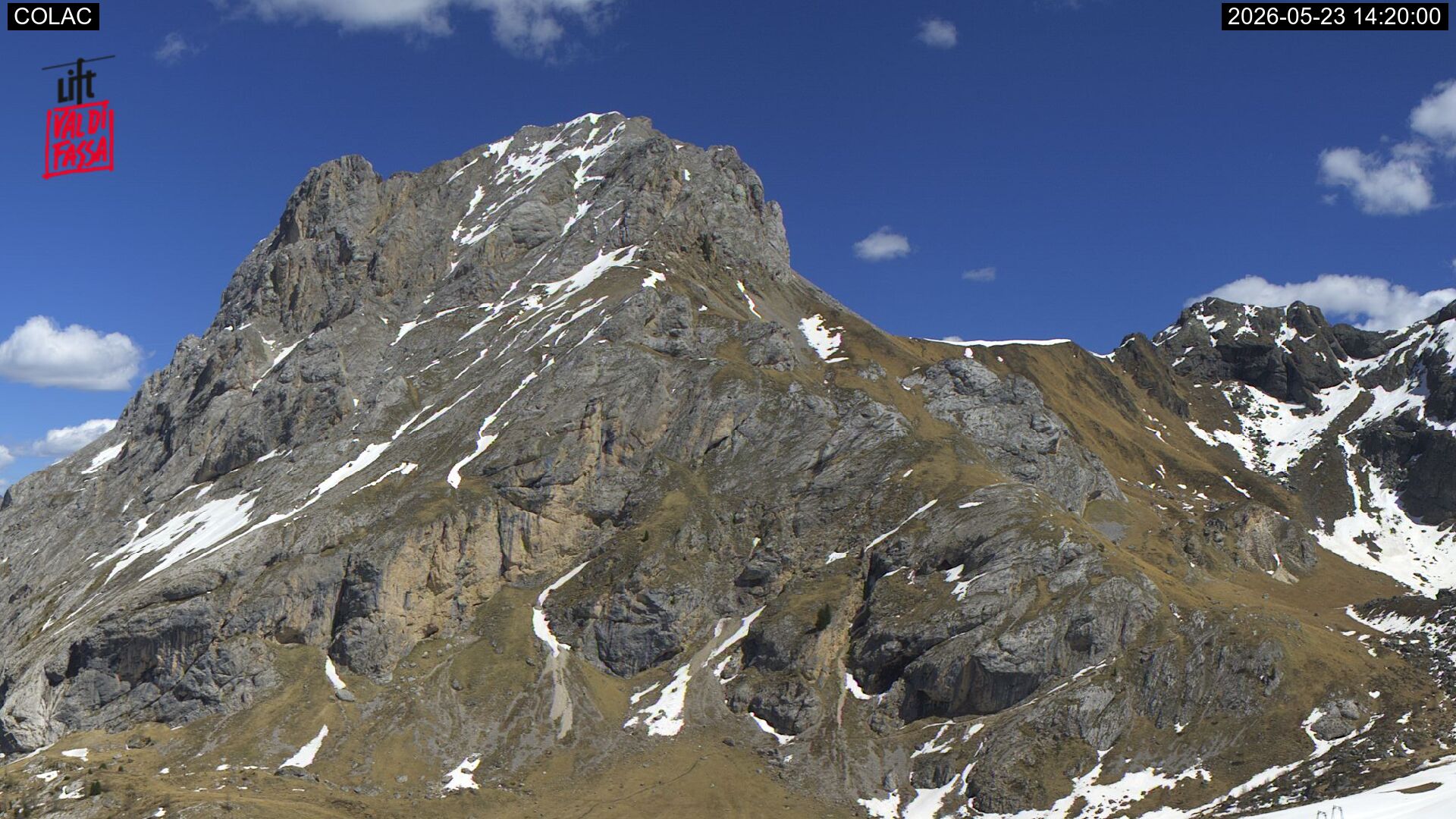 immagine della webcam nei dintorni di Campitello di Fassa: webcam Canazei
