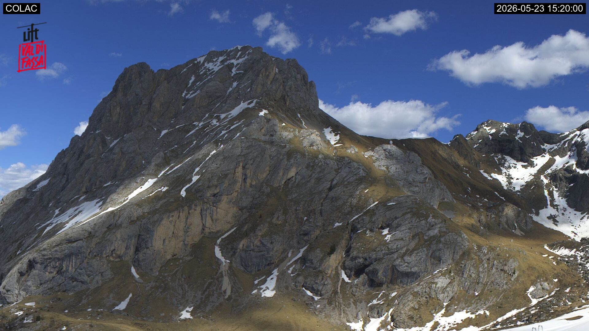 immagine della webcam nei dintorni di Campitello di Fassa: webcam Canazei